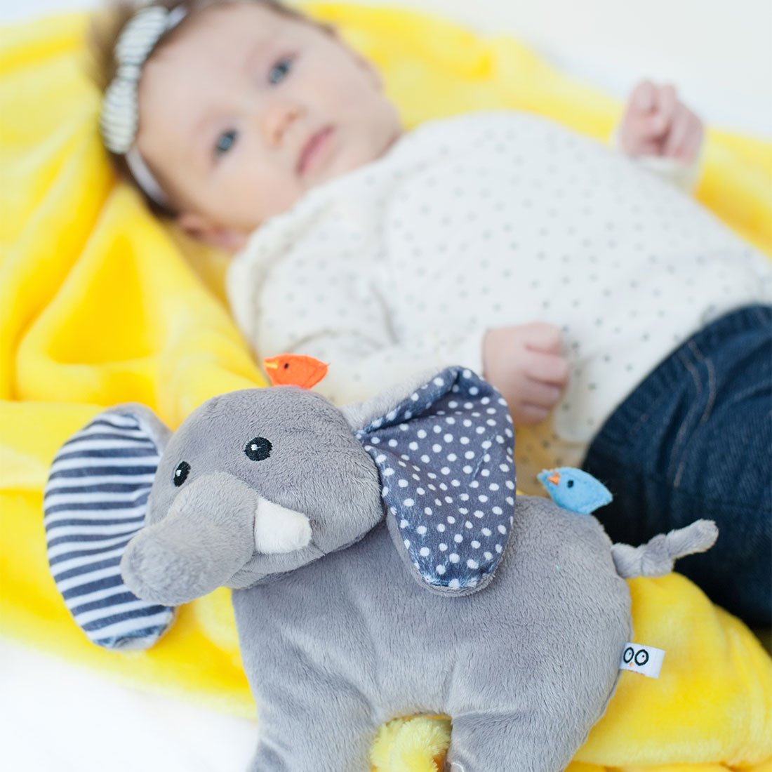 Baby Buddy Stroller Blanket - Elle The Elephant