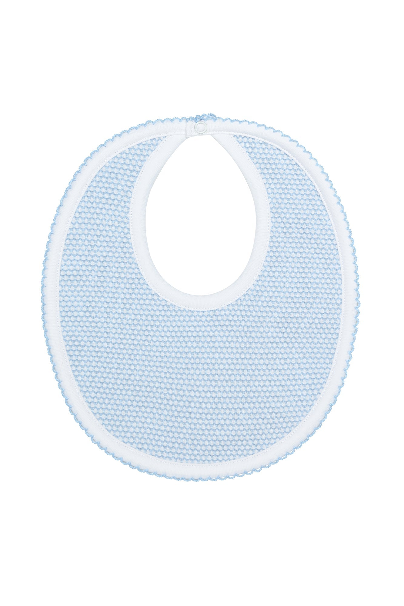 Blue Bubble Baby Bib