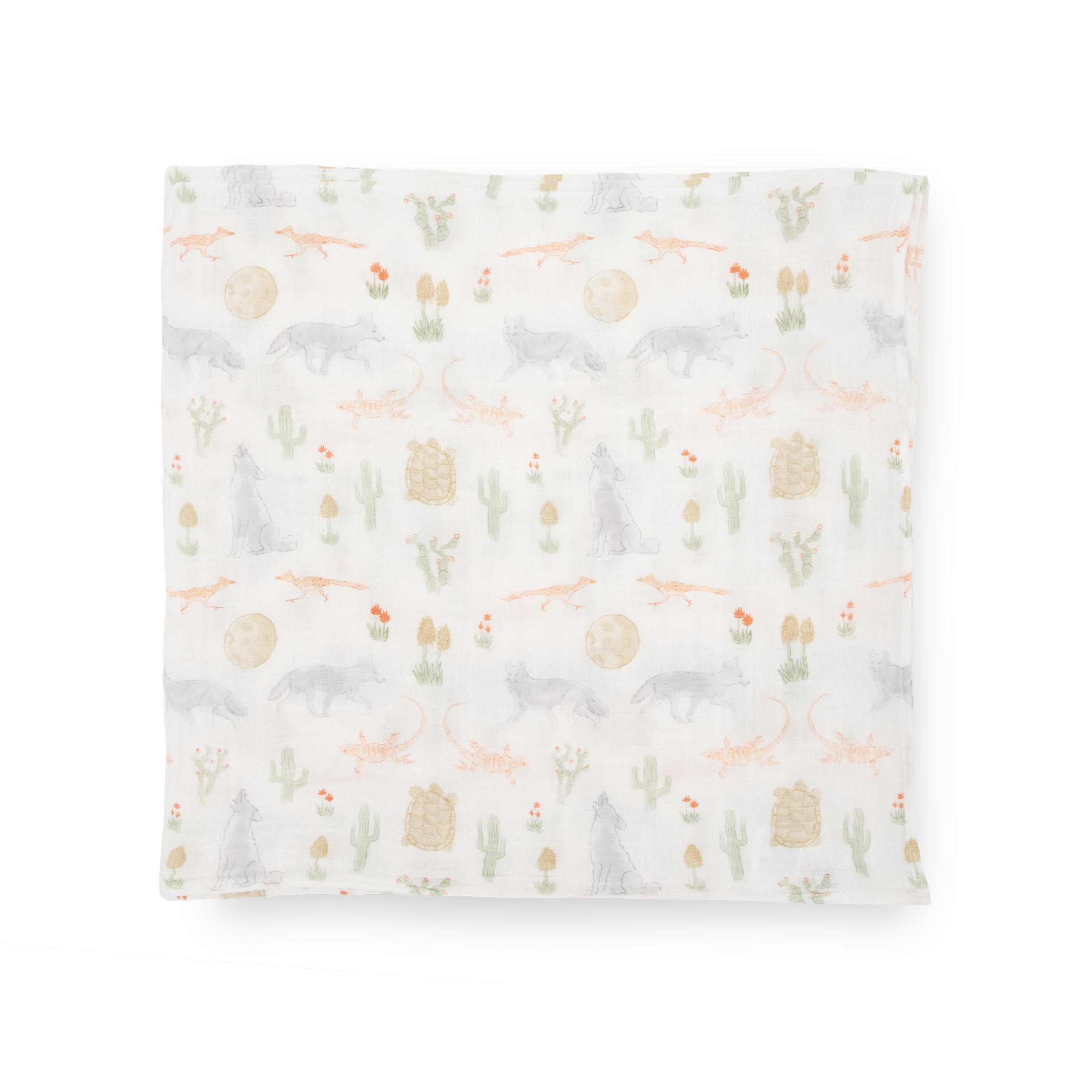 Cotton Muslin Swaddle Blanket 3 Pack - Desert Night