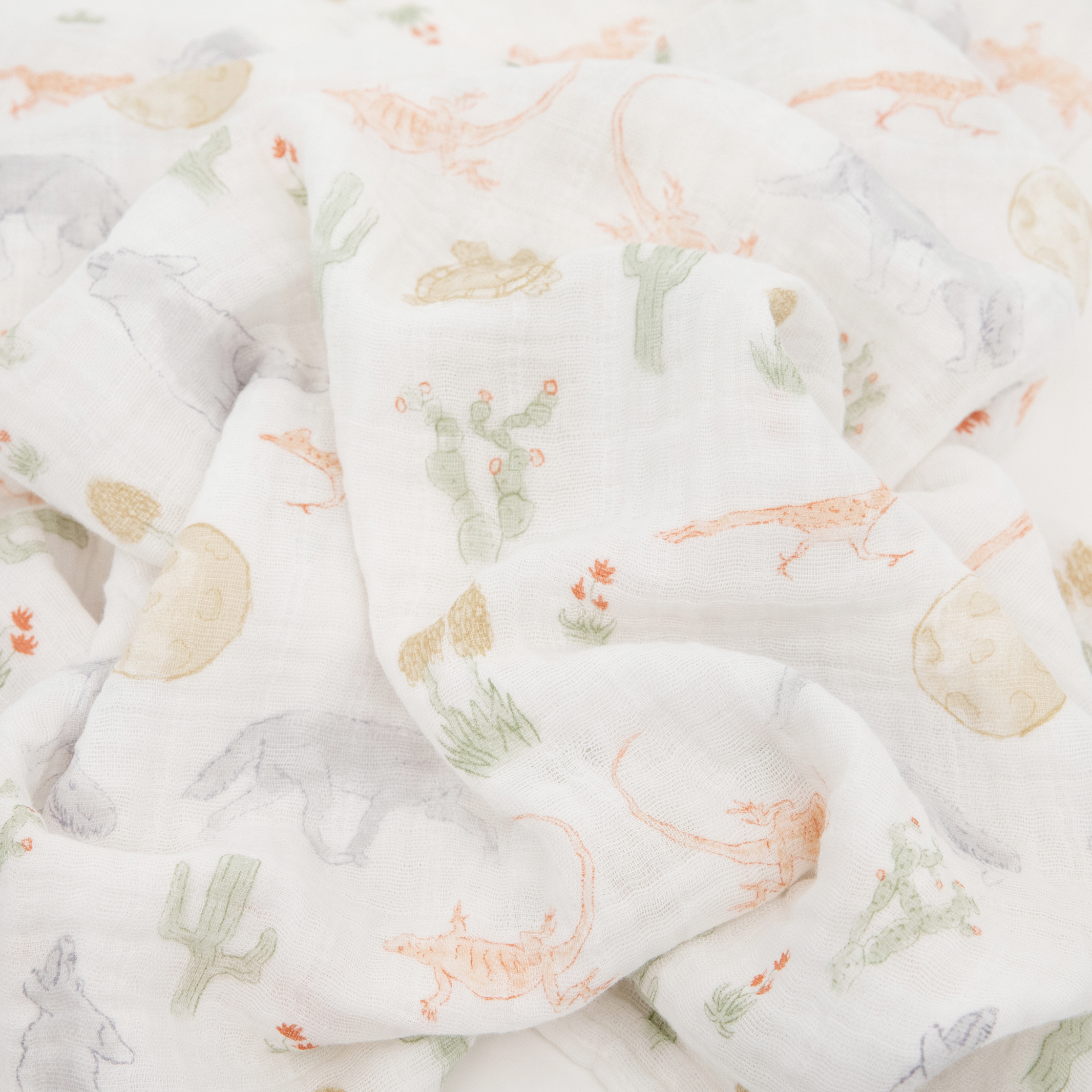 Cotton Muslin Swaddle Blanket 3 Pack - Desert Night
