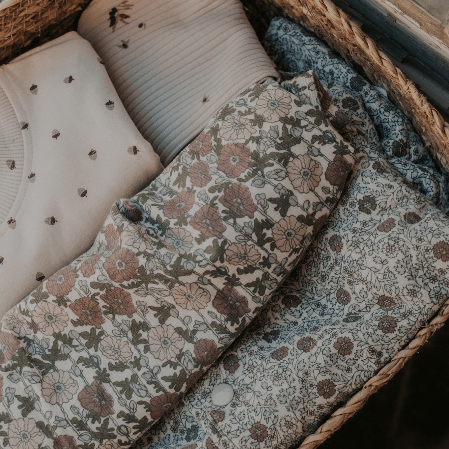 The Printed Romper - Linear Stem