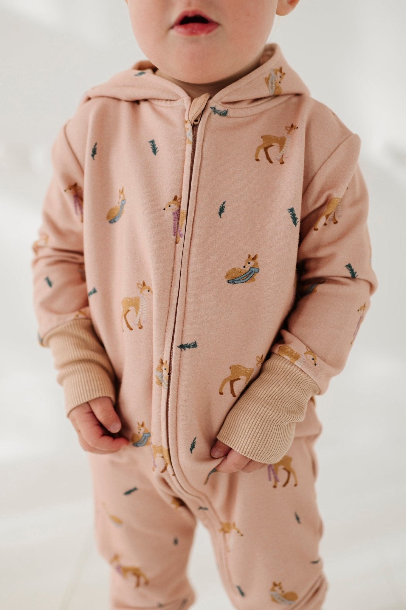Terry Zip Romper