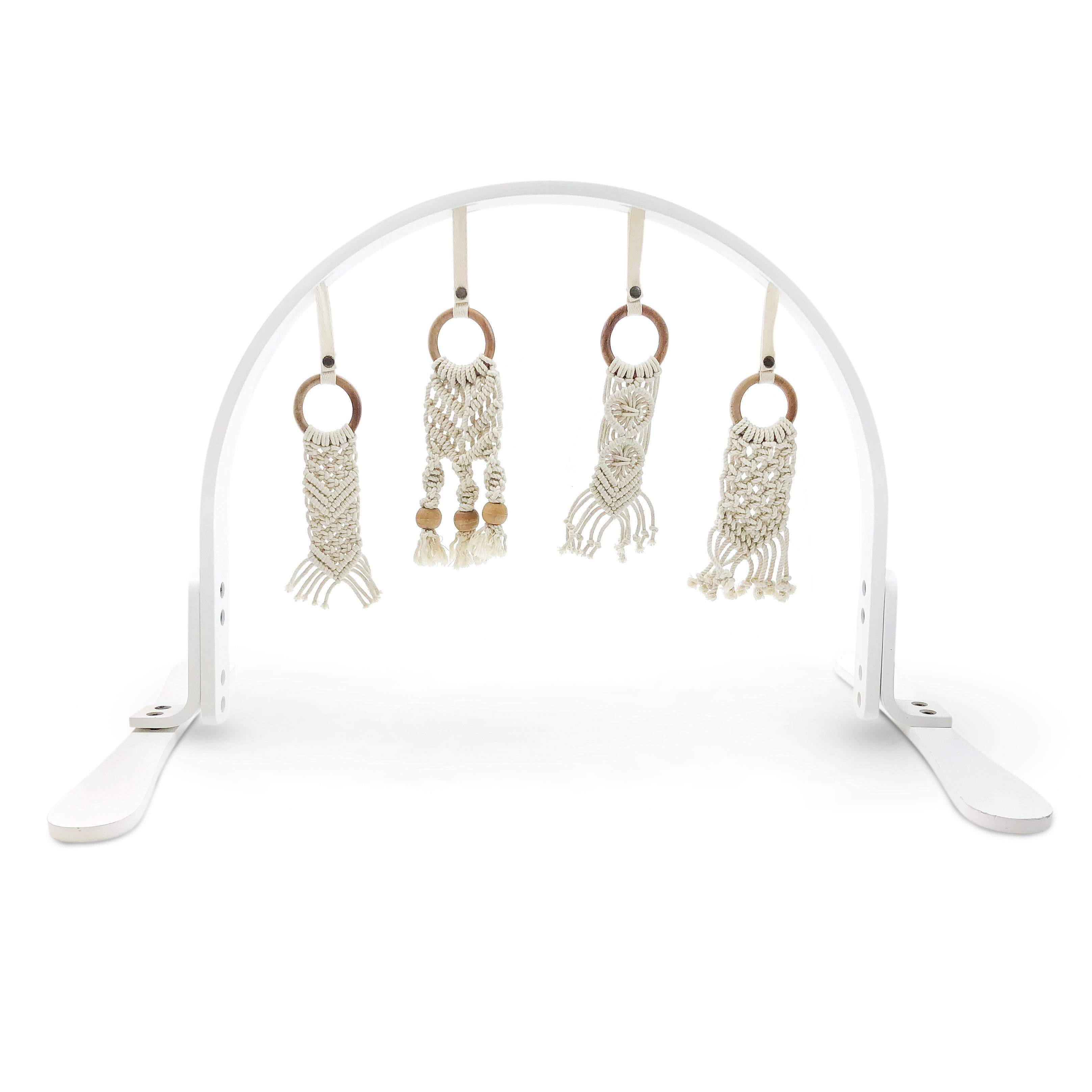 Play Gym | Macrame - White