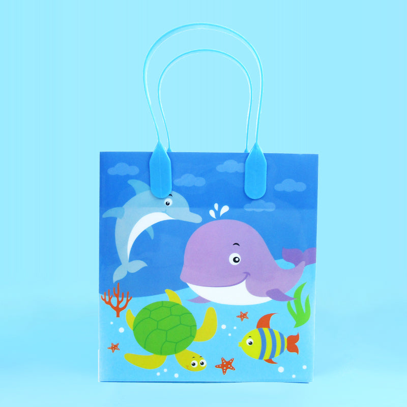 Sea Life Party Favor Bags Treat Bags - Set Of 6 Or 12
