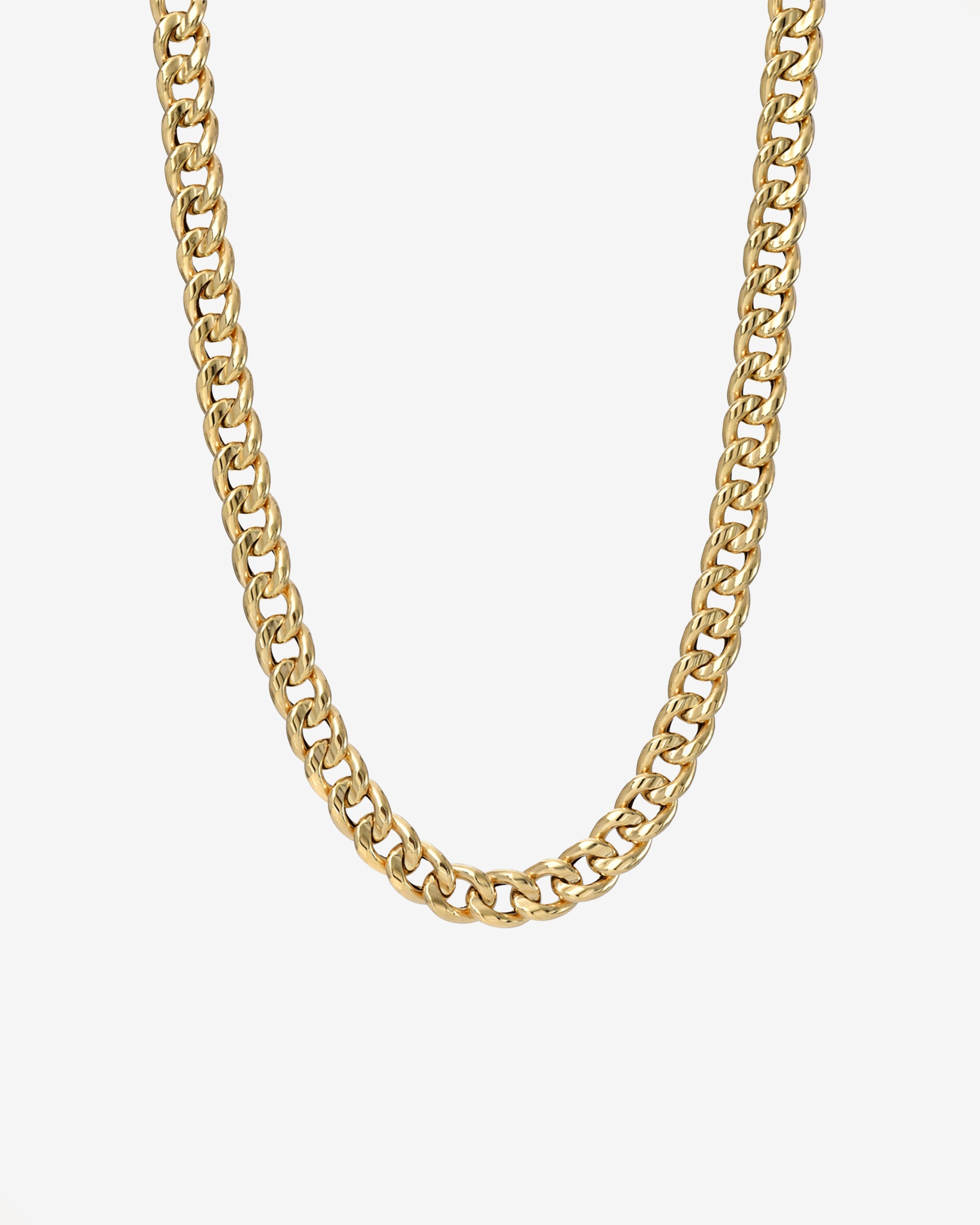 14k Large Miami Cuban Link Necklace