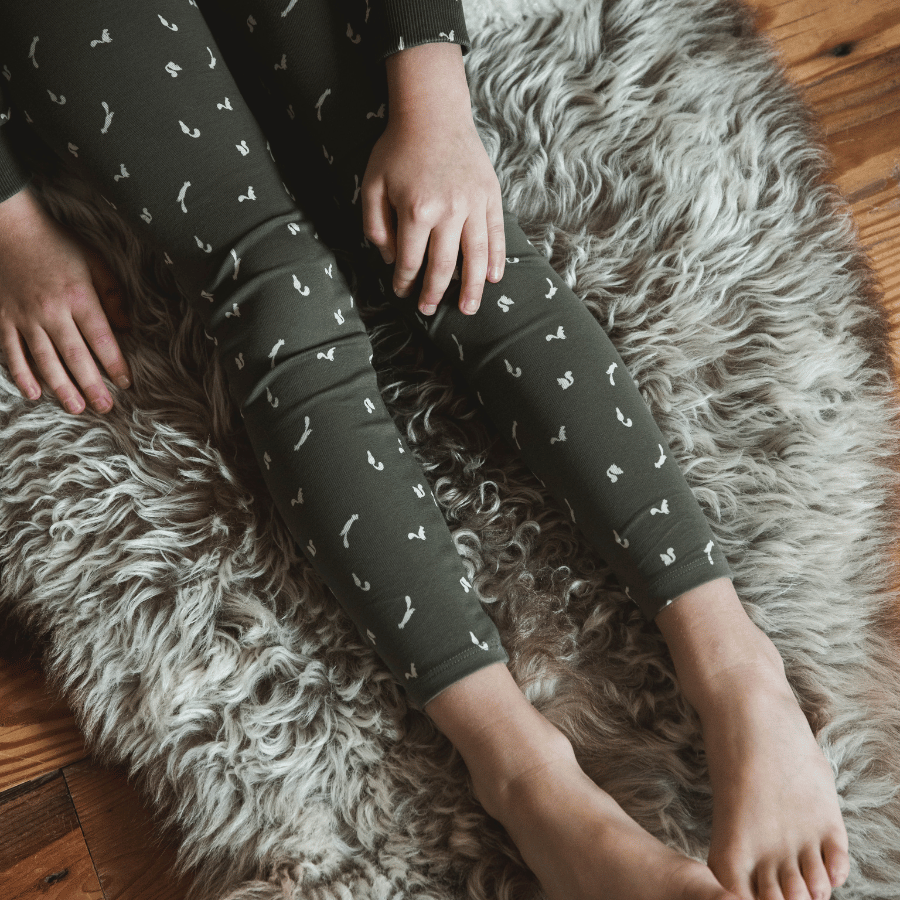 The Printed Legging - Squirrel