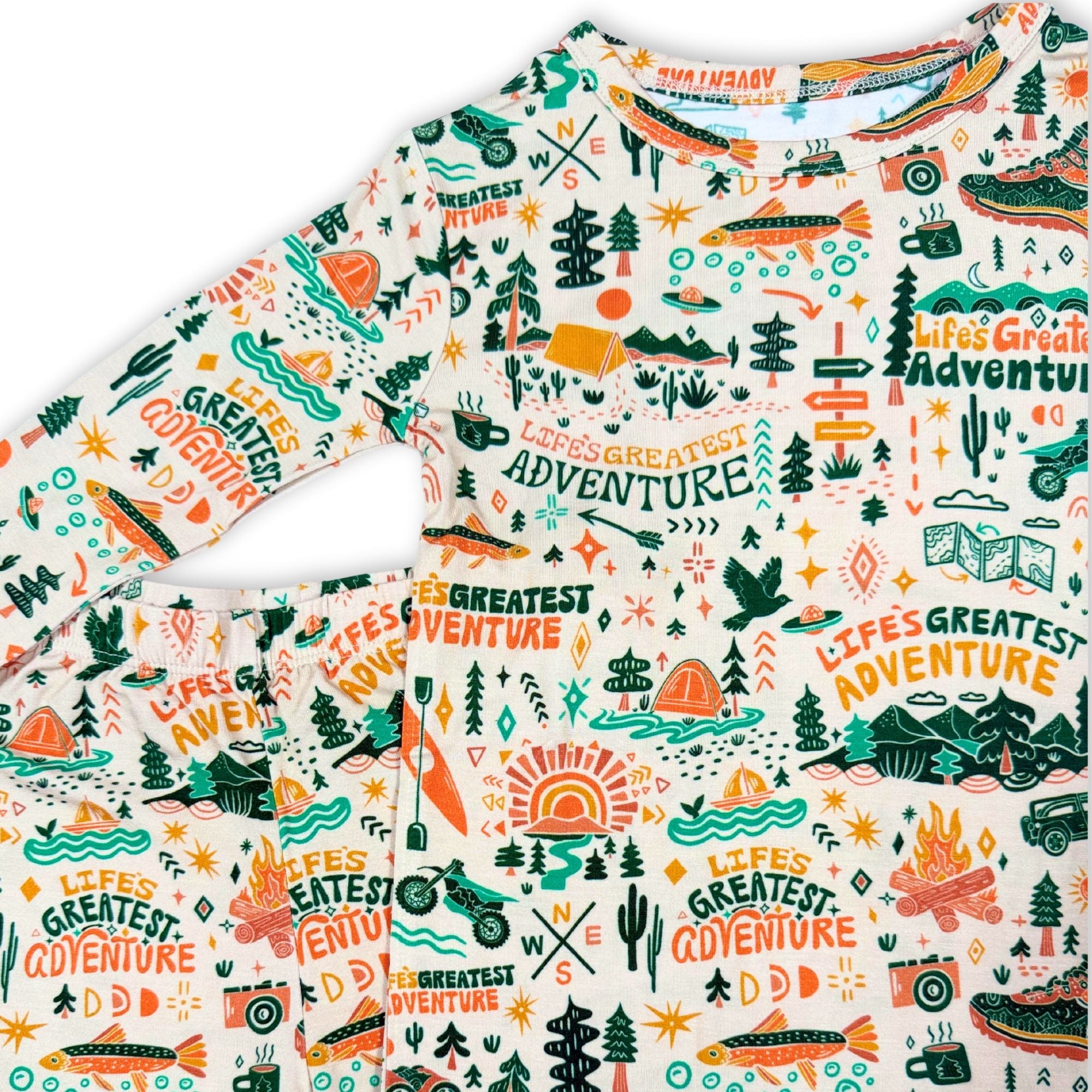 The Second-skin 2-piece Long Sleeve Pajama | Wanderlust