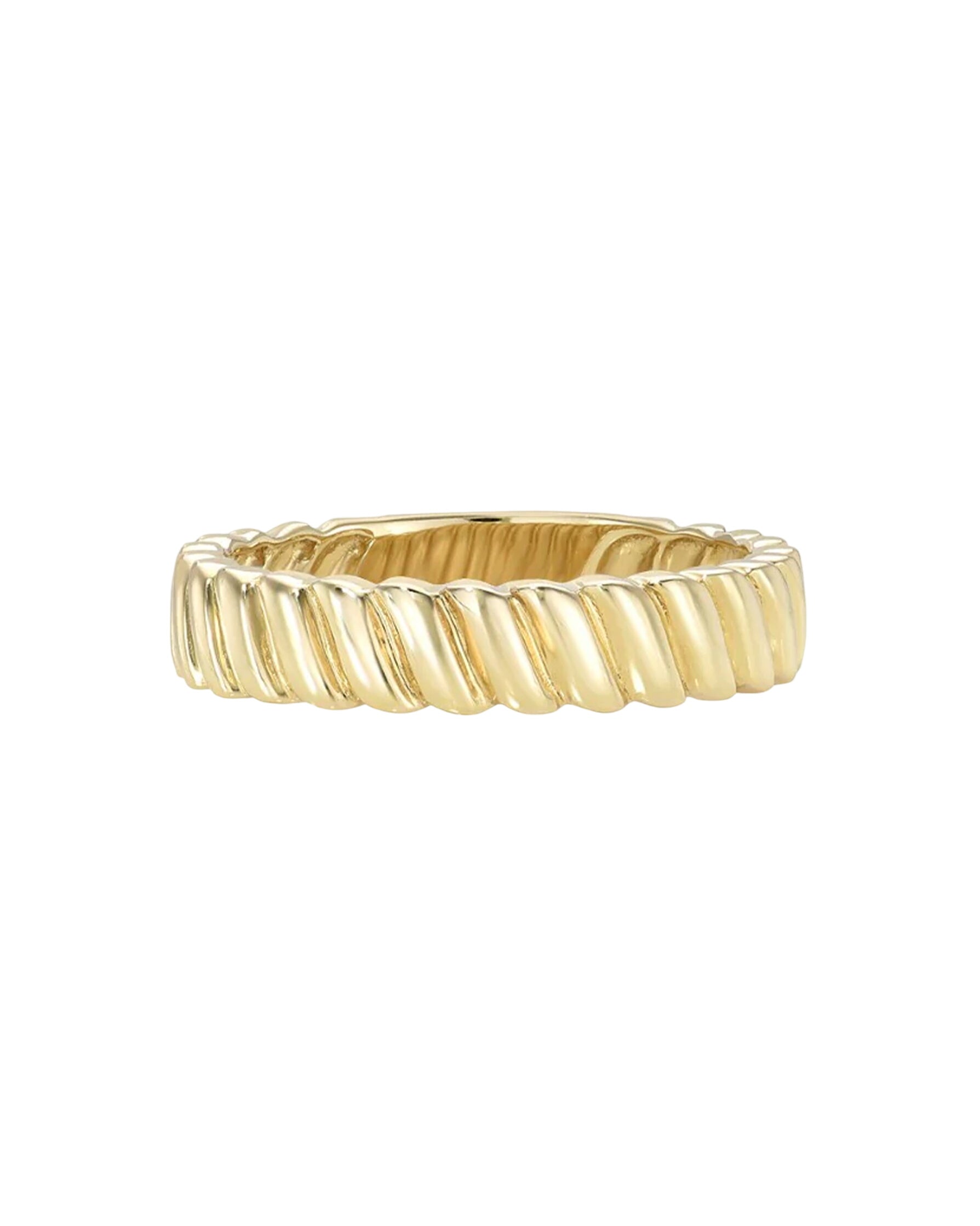 14k Gold Coil Ring