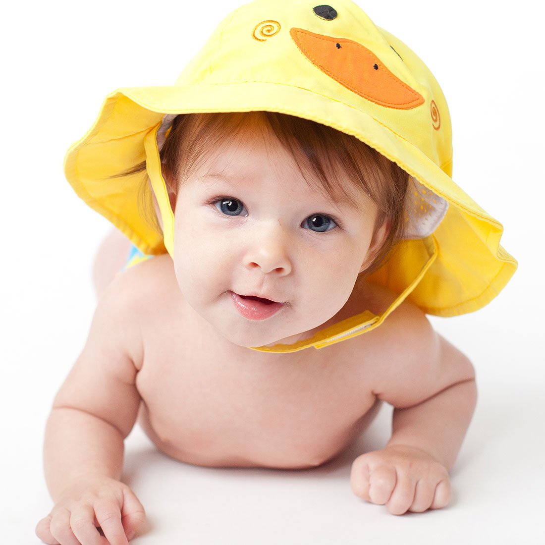 Baby Sun Hat - Puddles The Duck