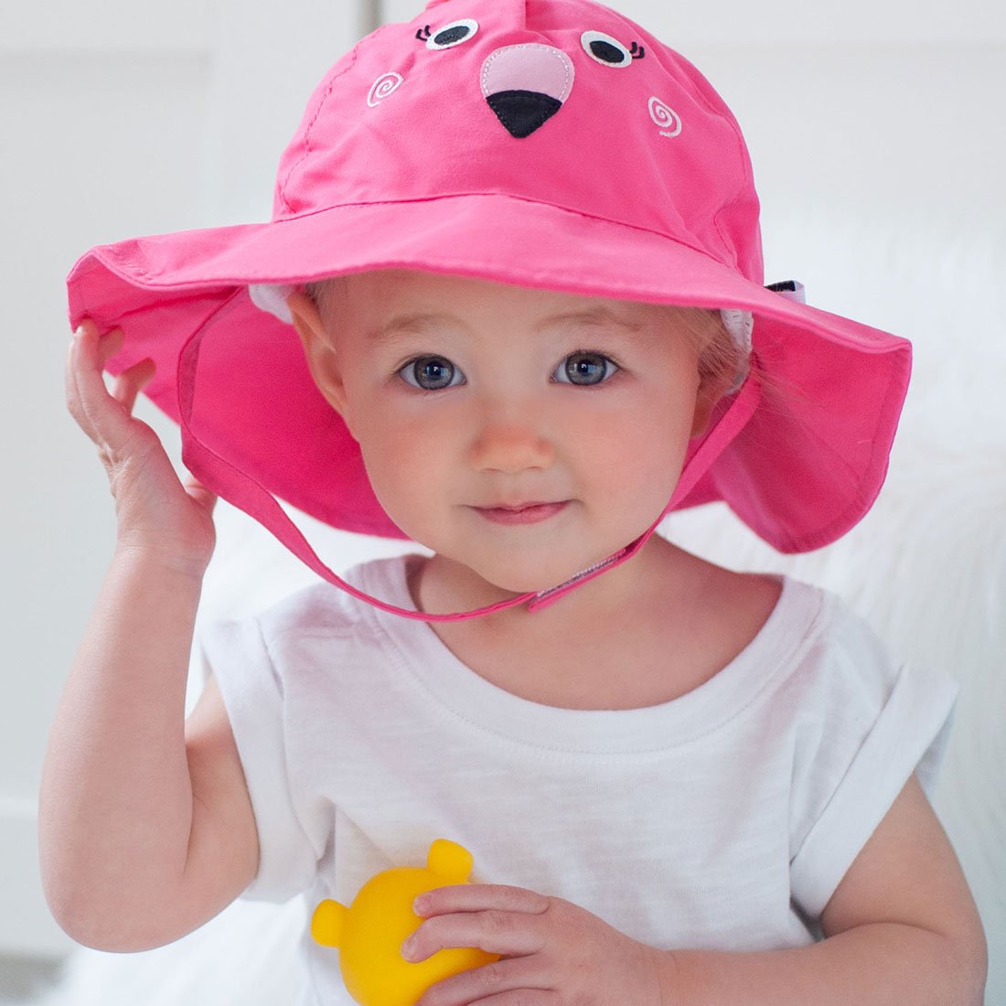 Baby Sun Hat - Franny The Flamingo