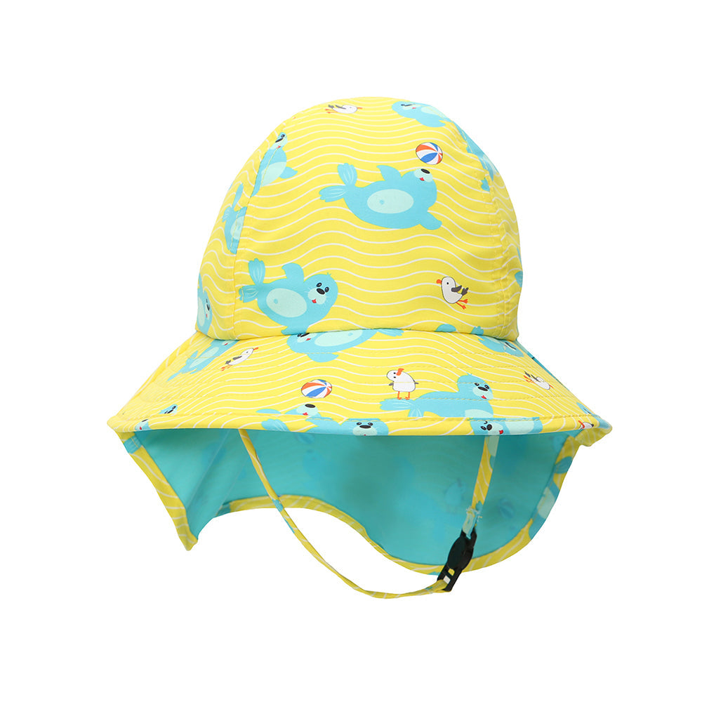 Baby/toddler Cape Sunhat - Sydney The Seal