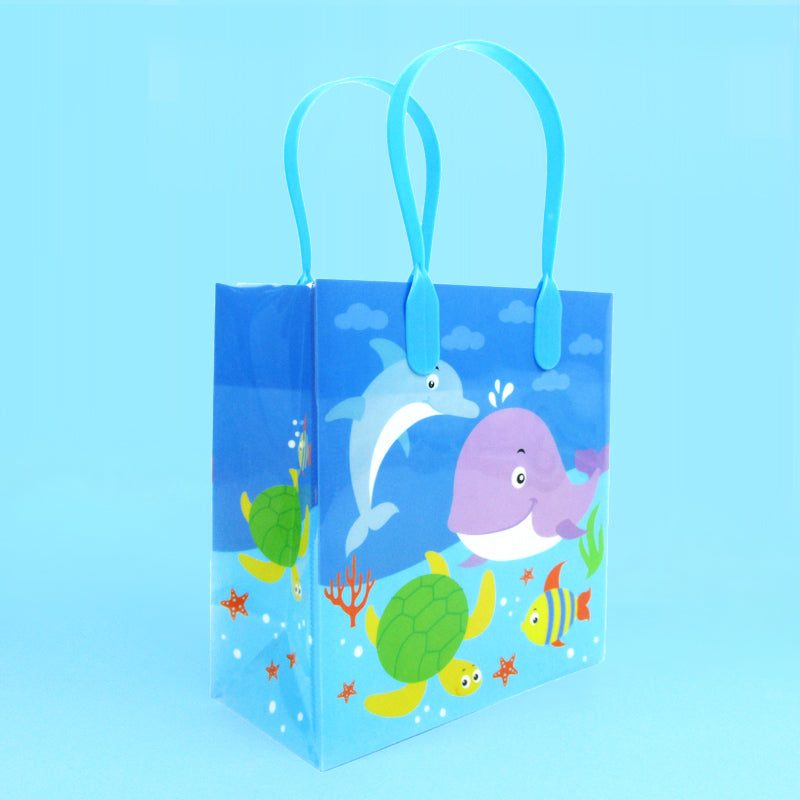 Sea Life Party Favor Bags Treat Bags - Set Of 6 Or 12