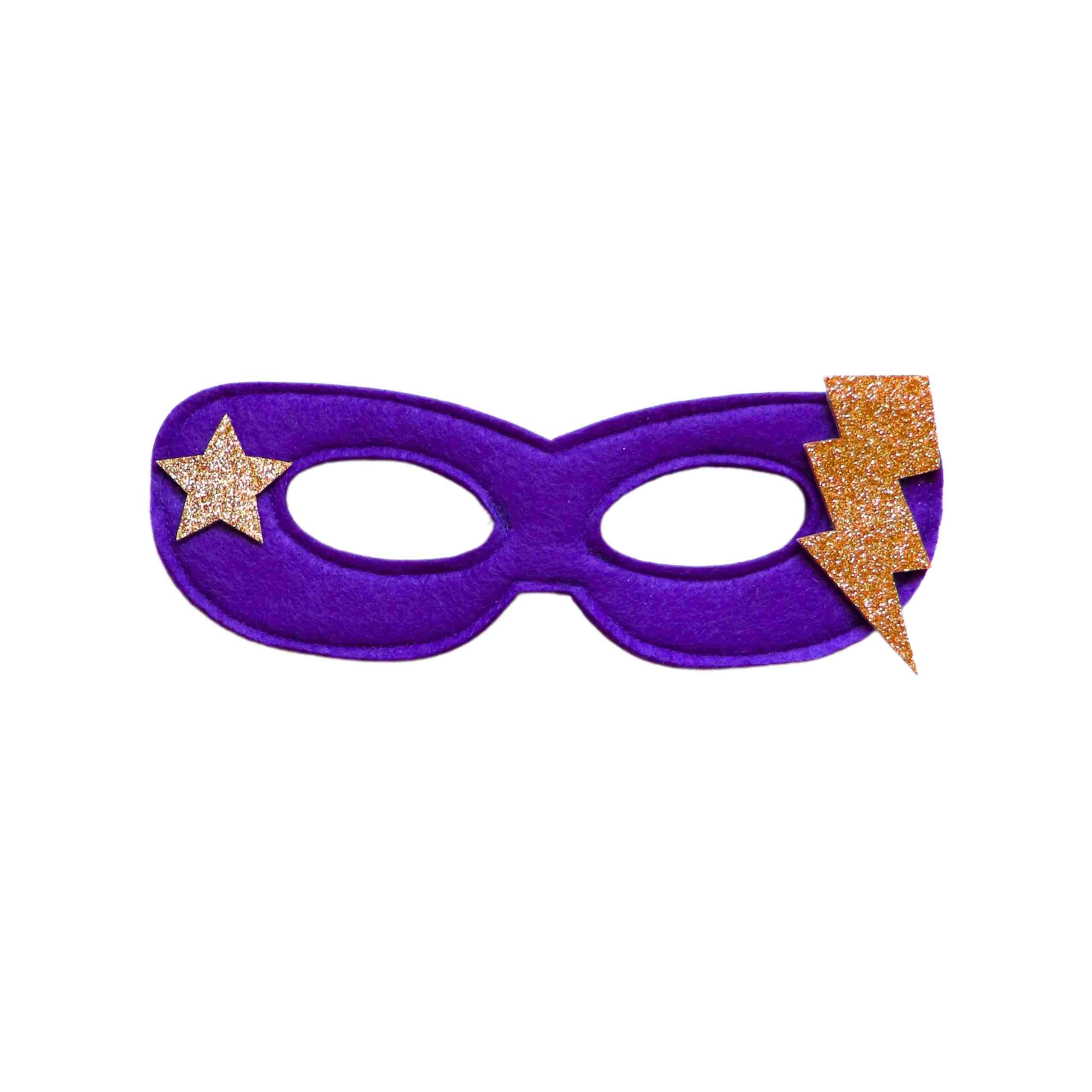Superhero Star Power Cape Set, Purple