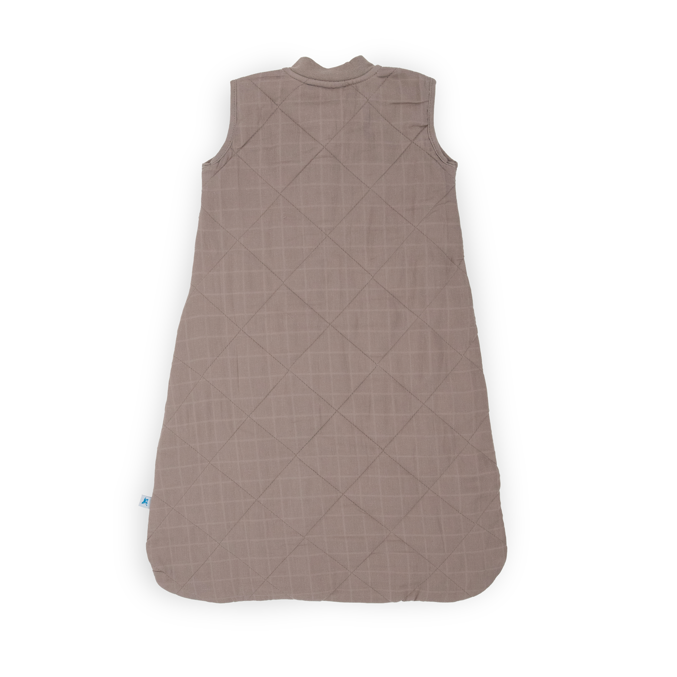 Cotton Muslin Quilted Sleep Bag - Mocha