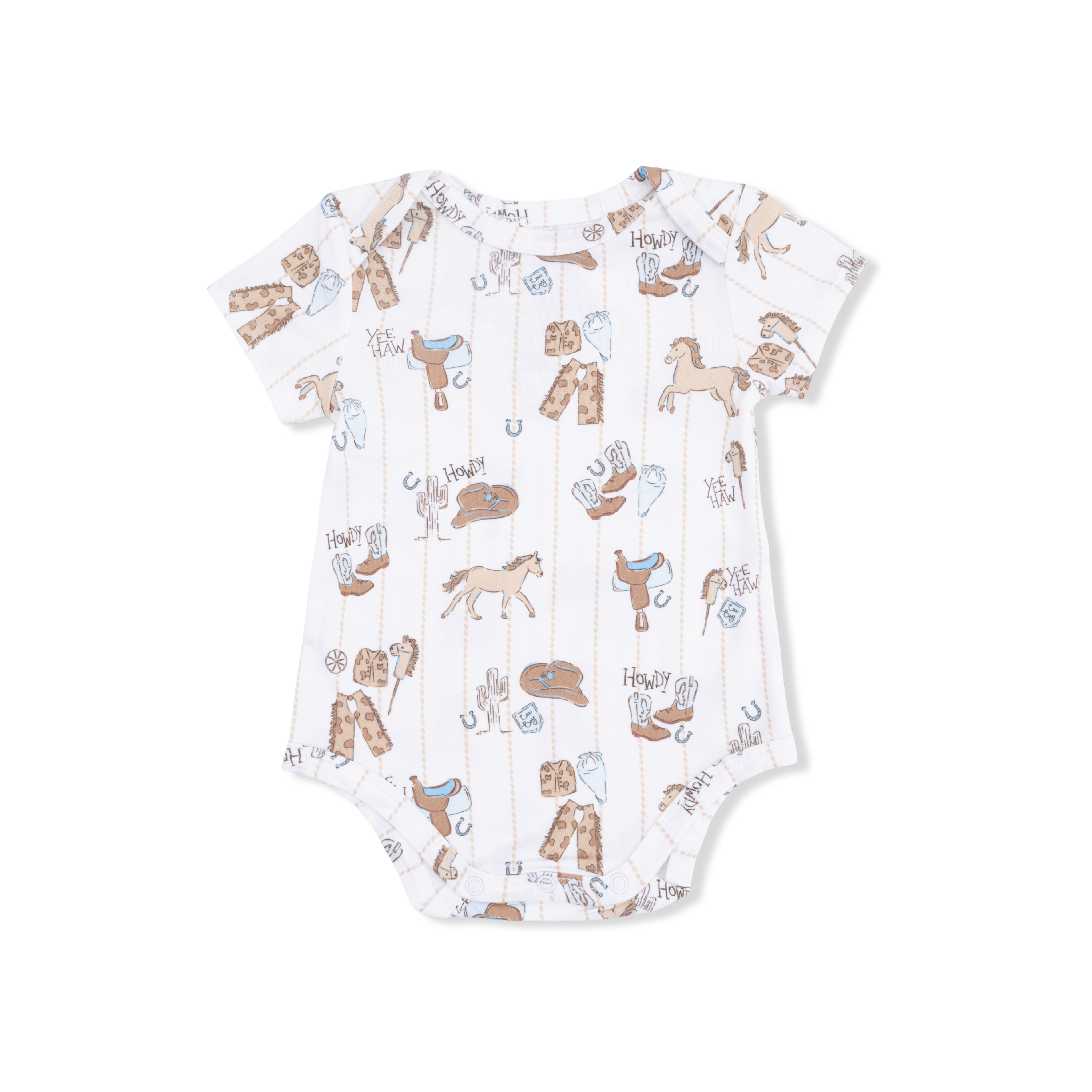 Cowboy Nursery - Short Sleeve Bodysuit