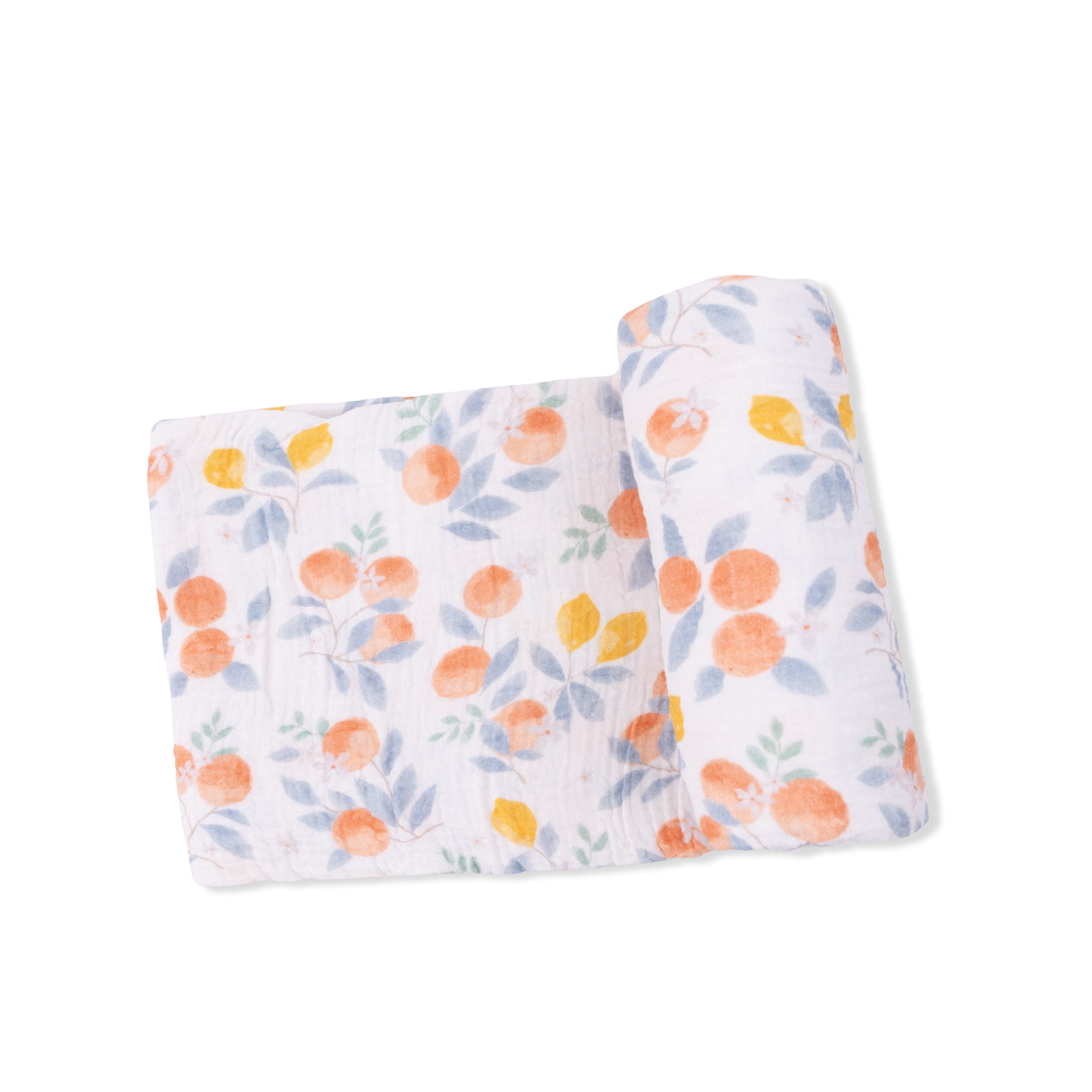 Citrus Floral - Swaddle Blanket