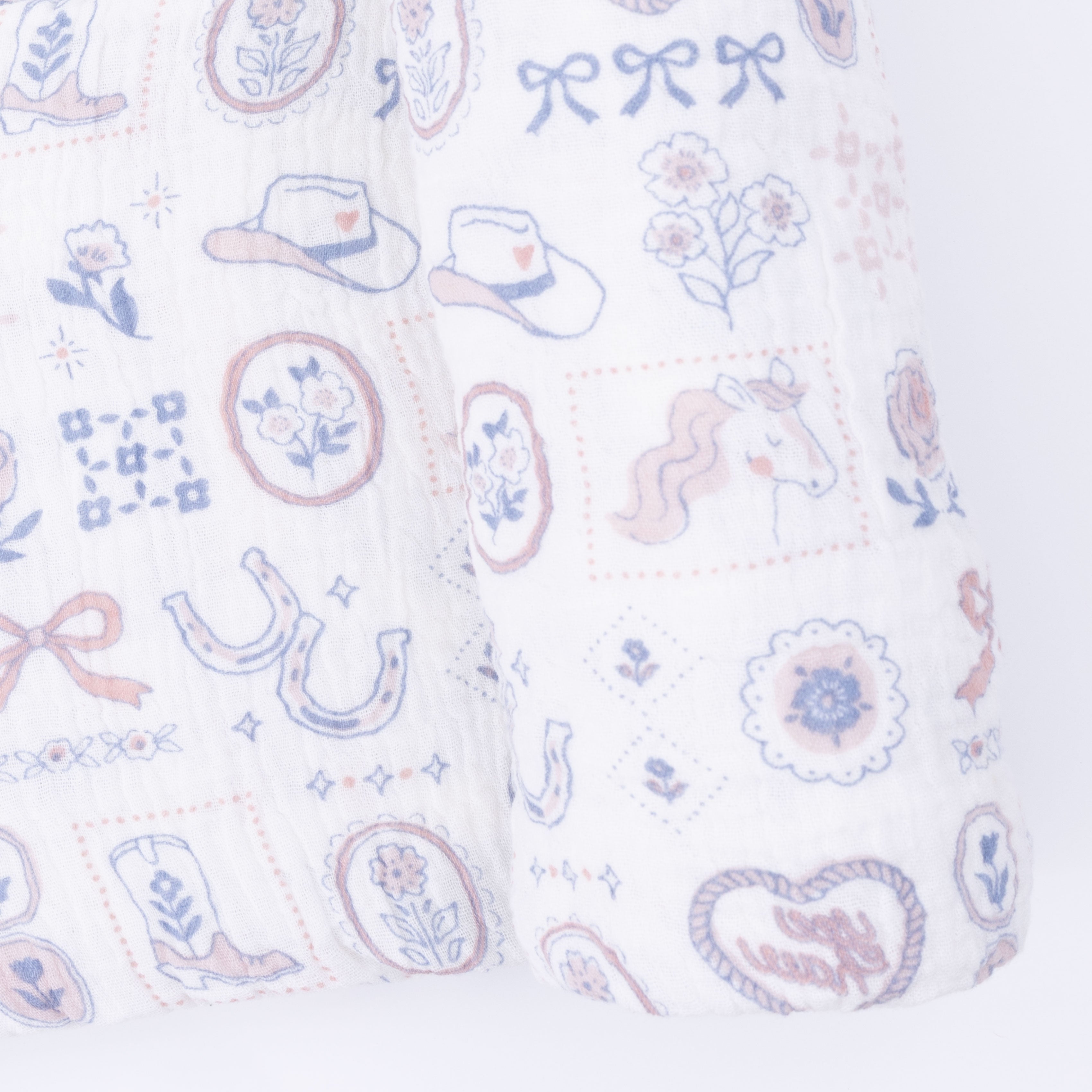 Country Western Heirlooms - Swaddle Blanket