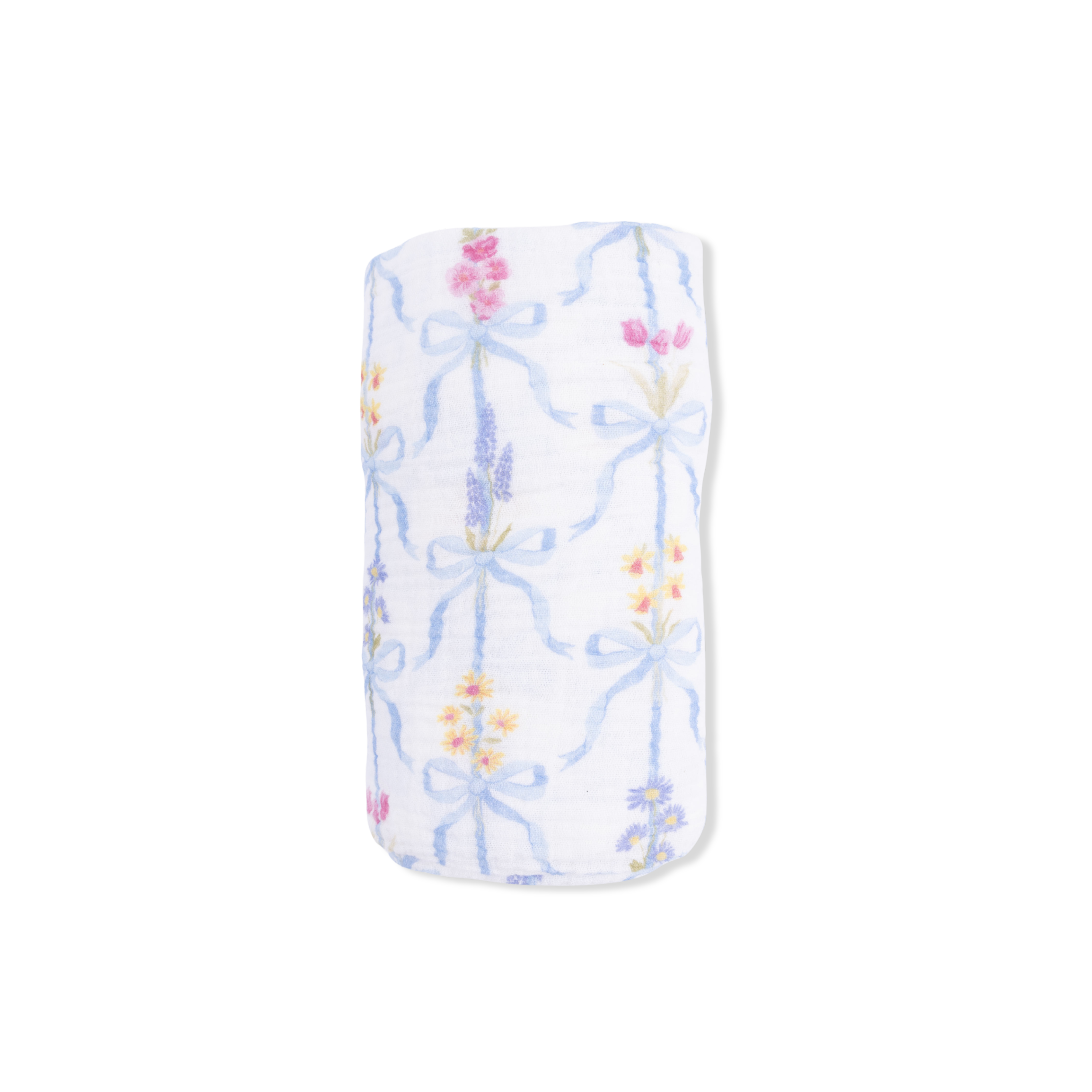 Ribbon Bouquets - Swaddle Blanket