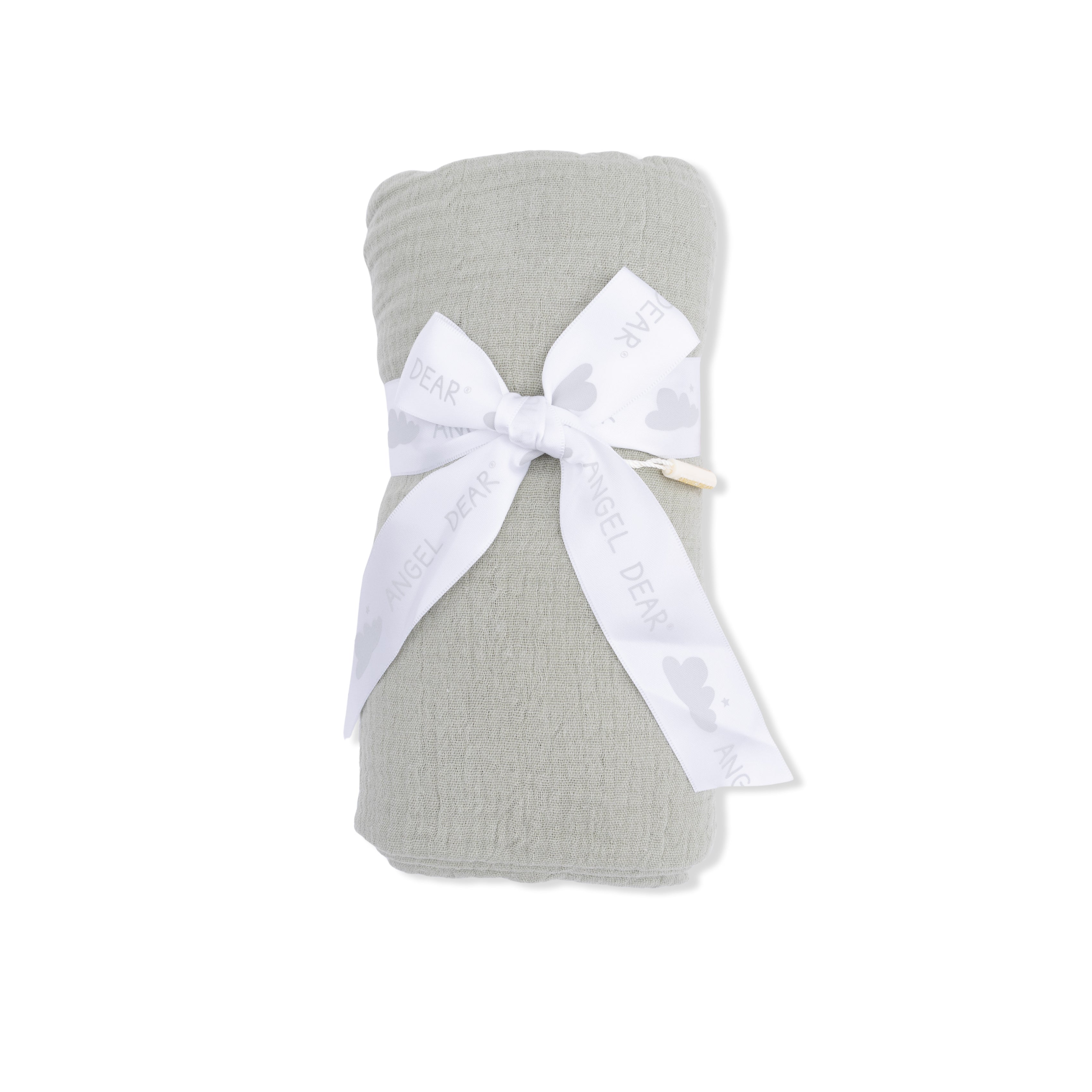 Solid Muslin Desert Green - Swaddle Blanket