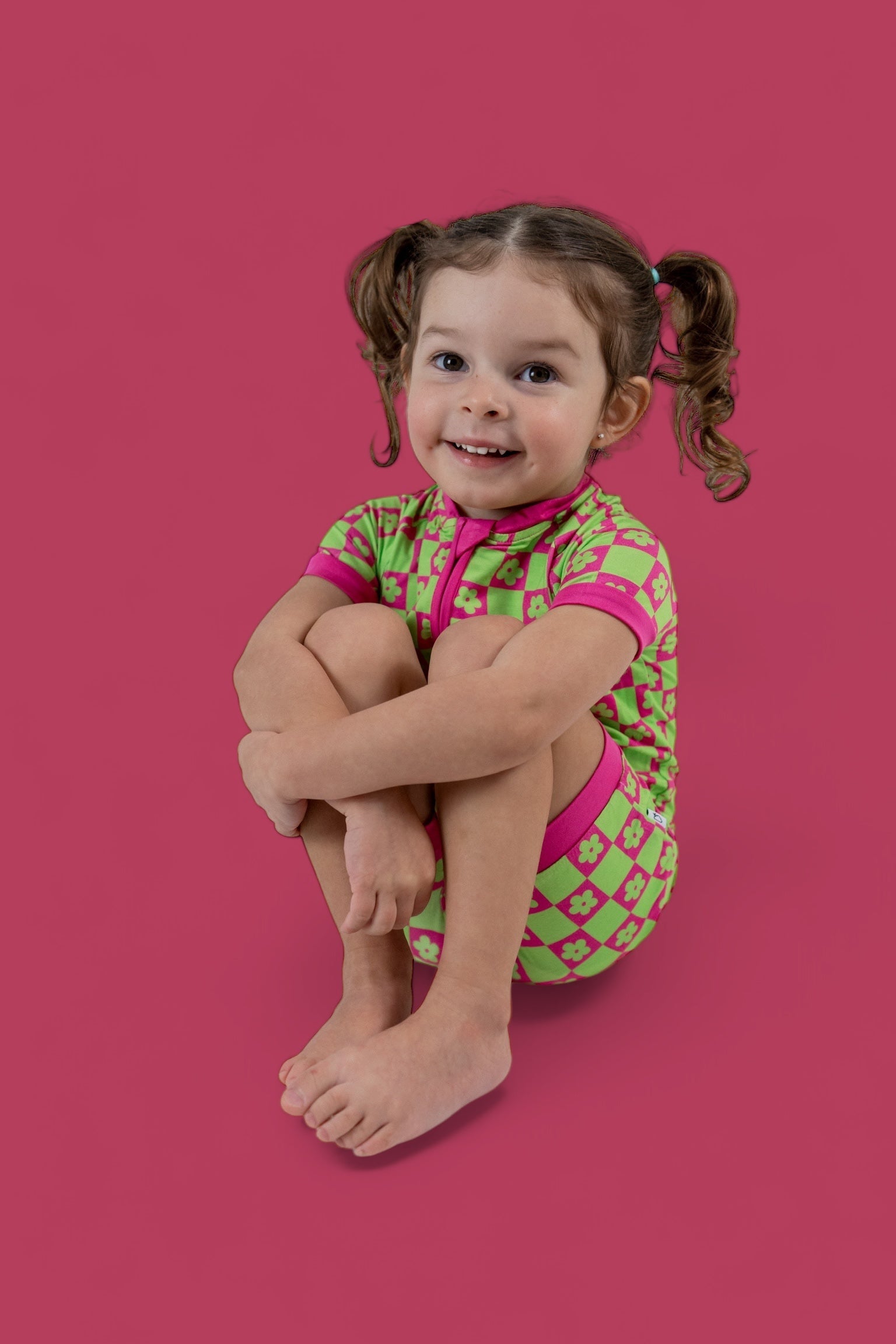 Wild Daisy Checkers Dream Shortie