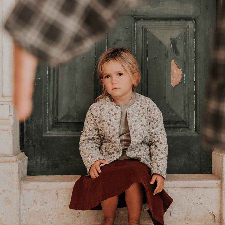 The Corduroy Skirt - Rustic