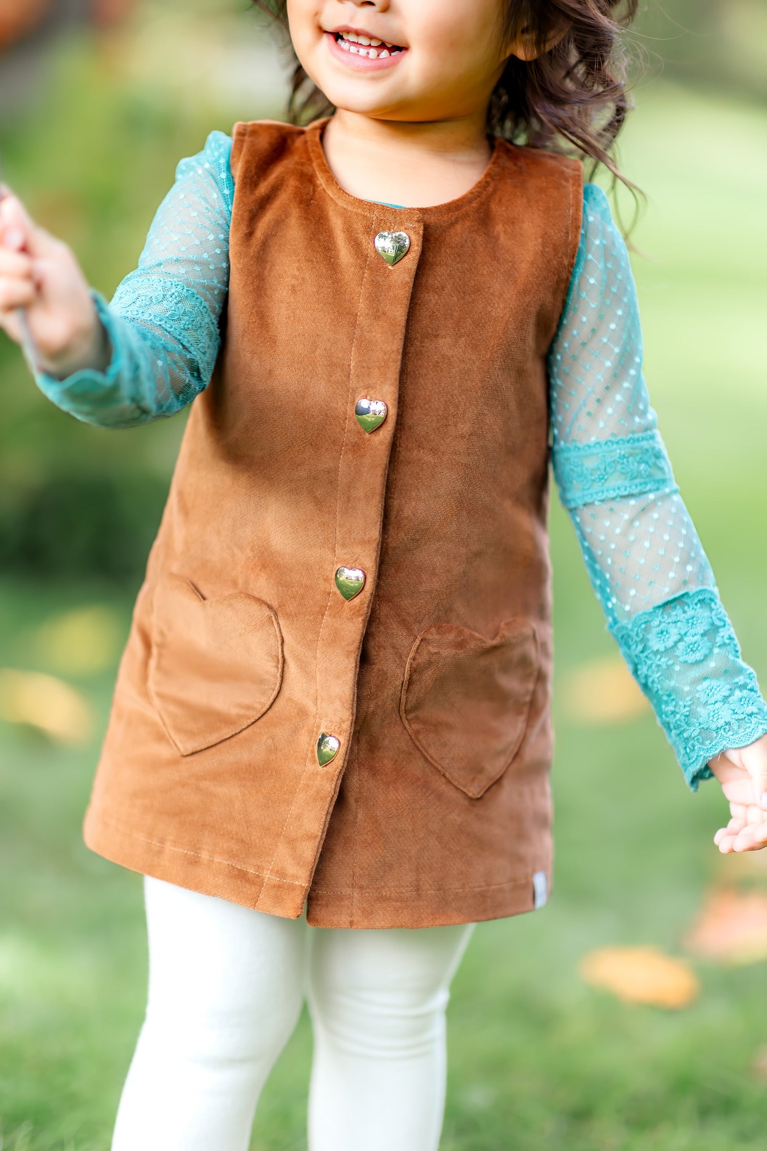 Corduroy Jumper ~ Caramel