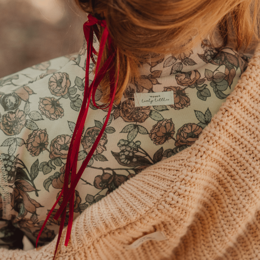 The Printed Legging - Magnolia