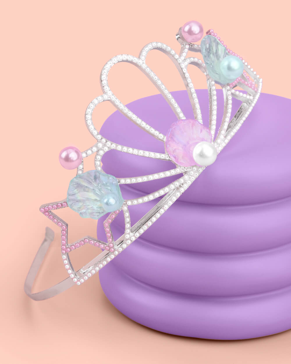 Mermazing Tiara - Pearls + Metal