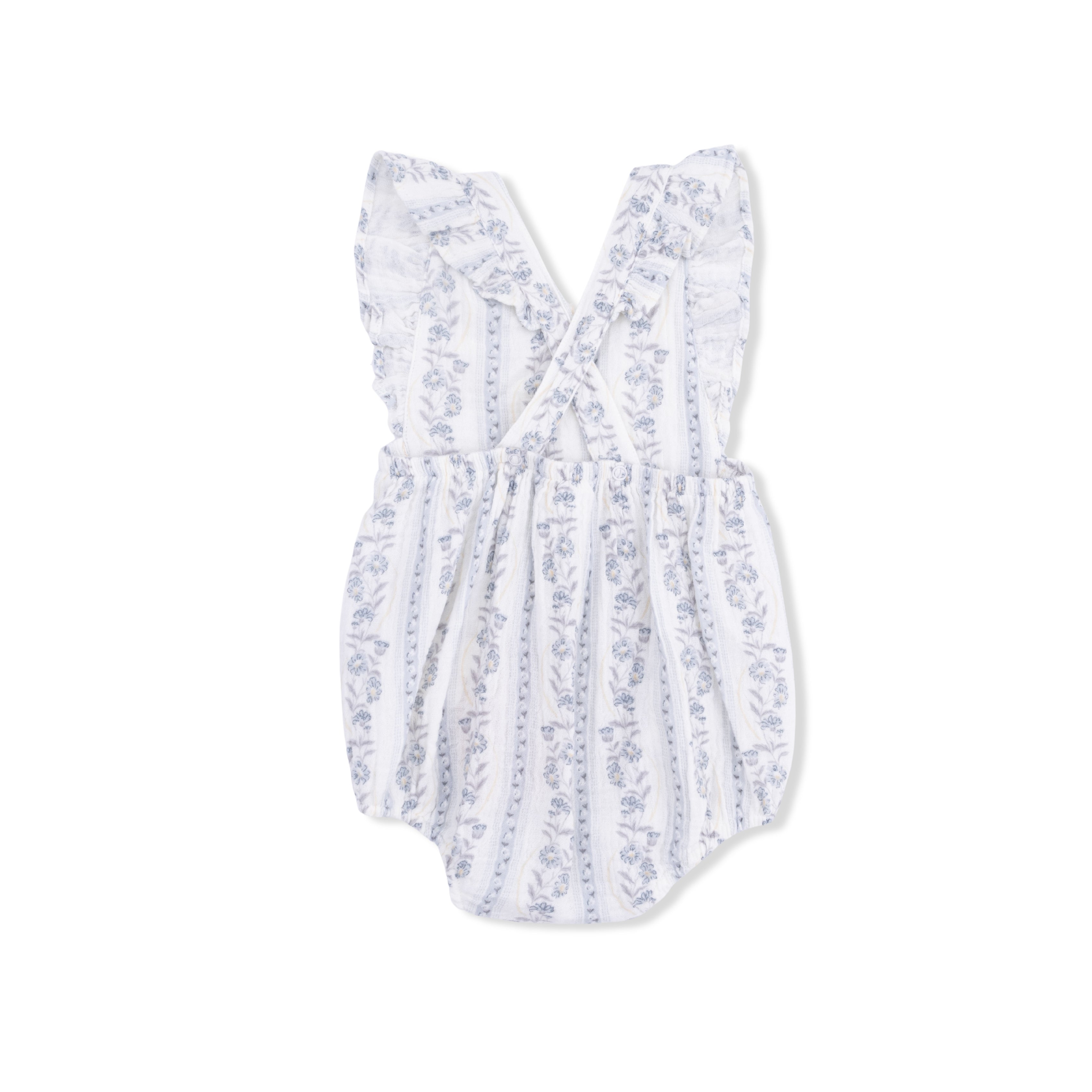 Kimberly Floral Stripe - Sunsuit