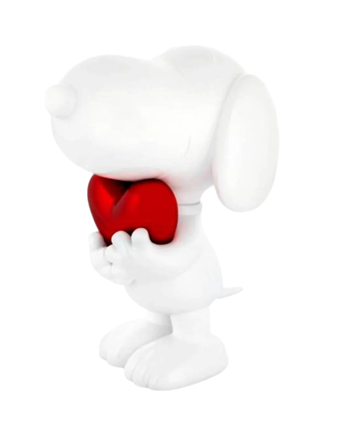 Snoopy Heart White & Shiny Red Heart 22in
