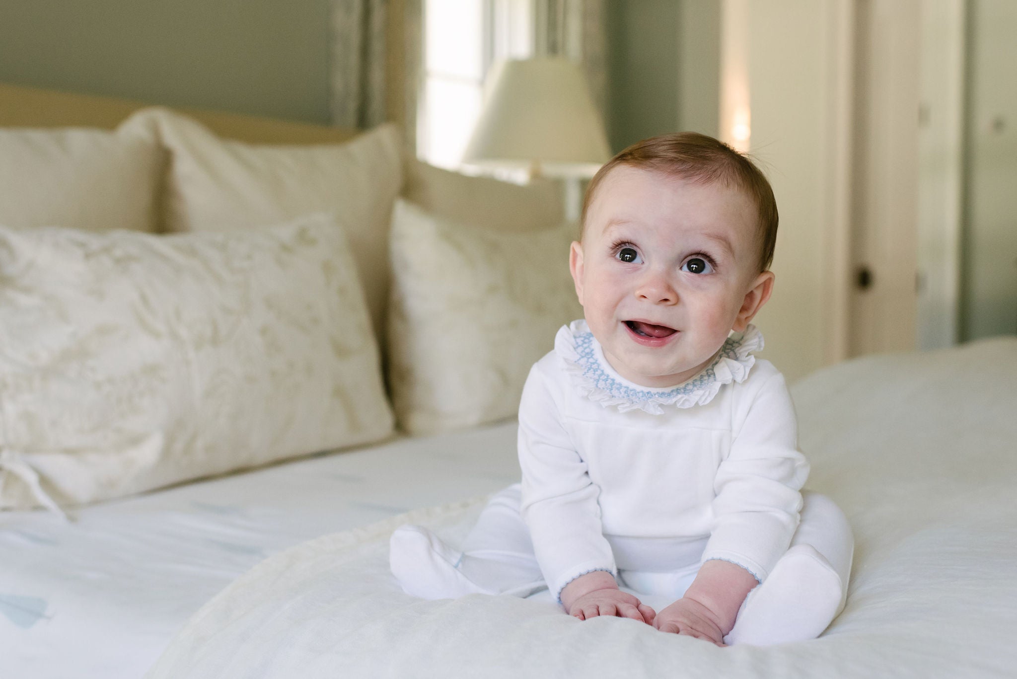 Baby Lucy & Max Cotton Knit Footie