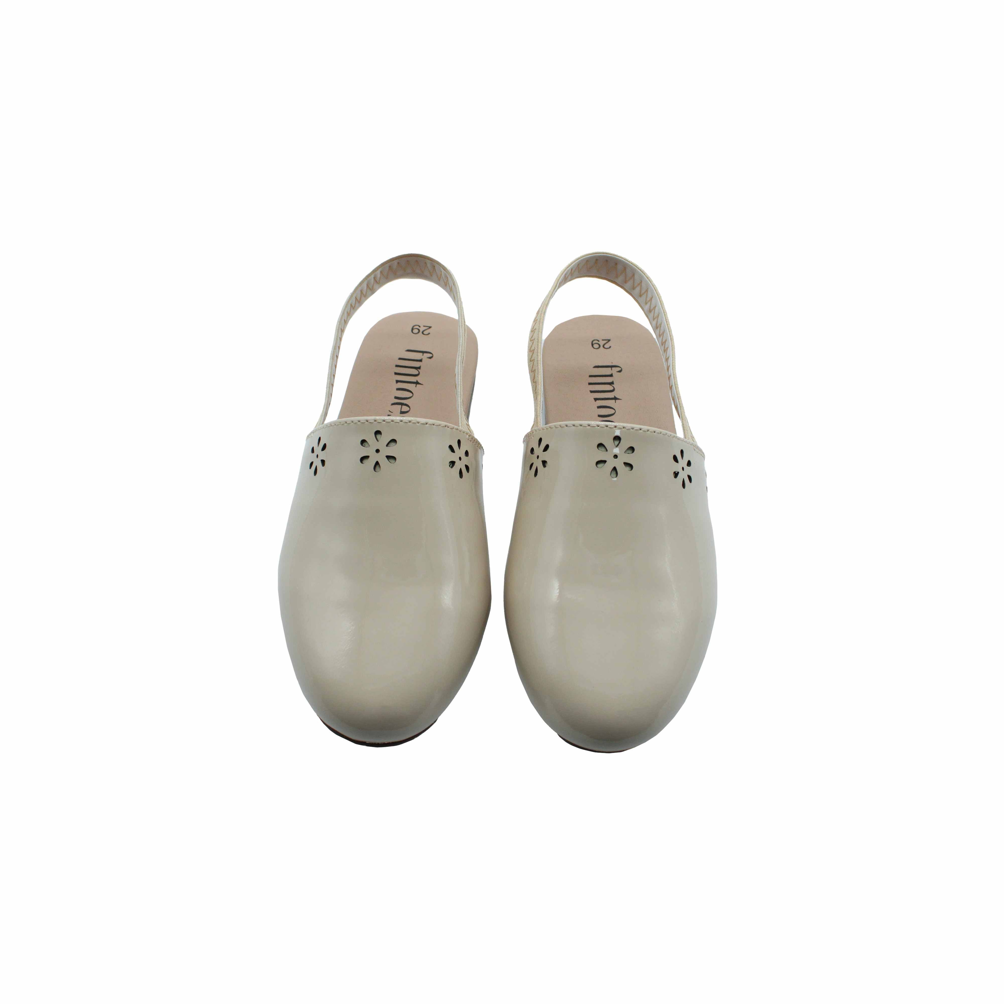 Taupe Patent Leather