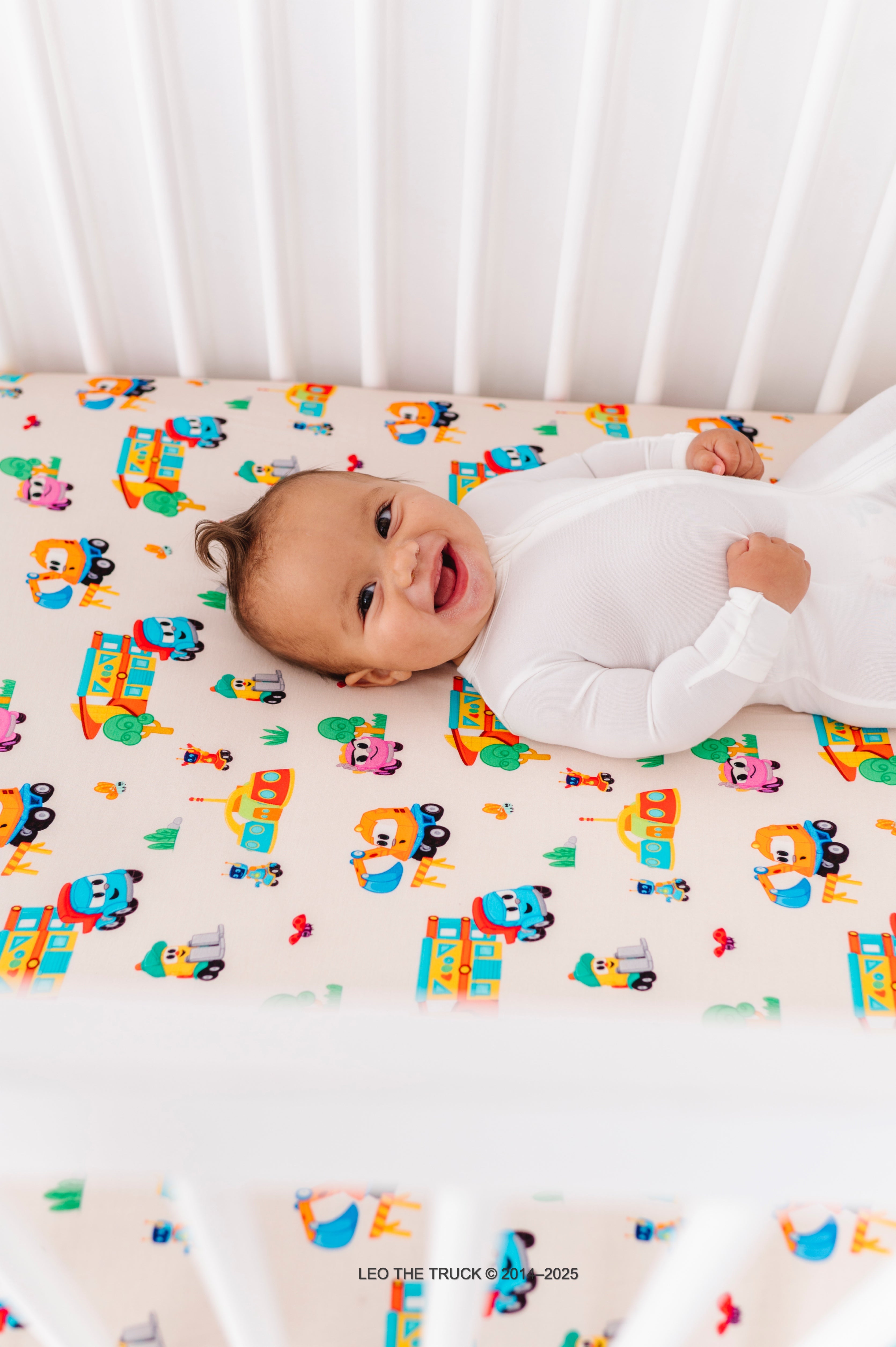 Leo The Truck™ Crib Sheet