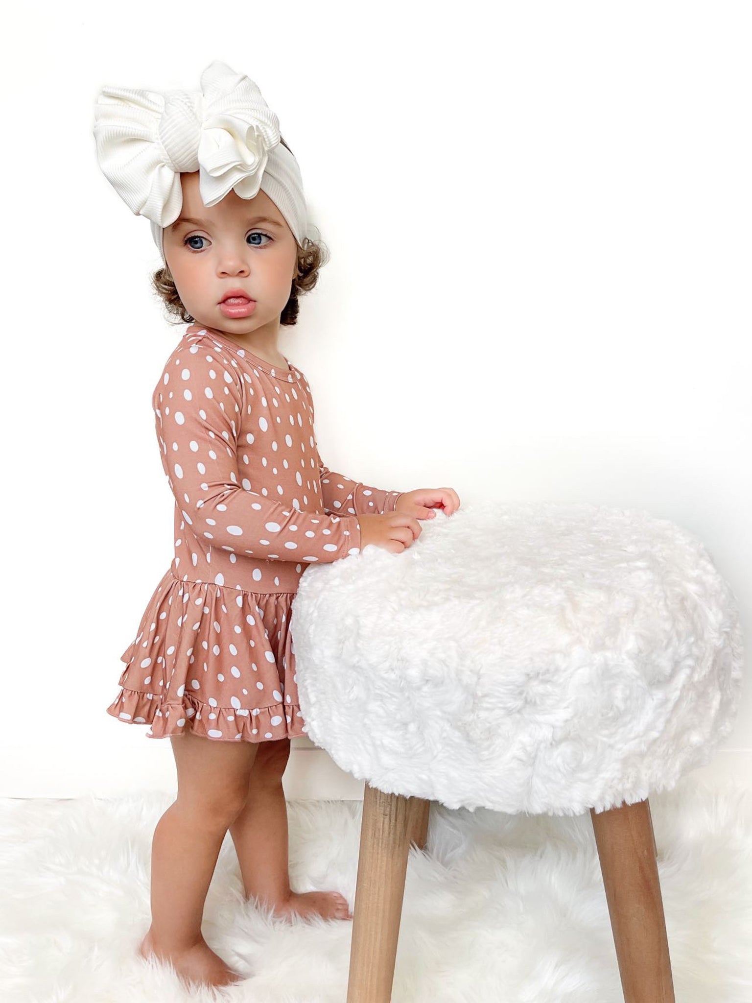 Maize Skirted Bodysuit