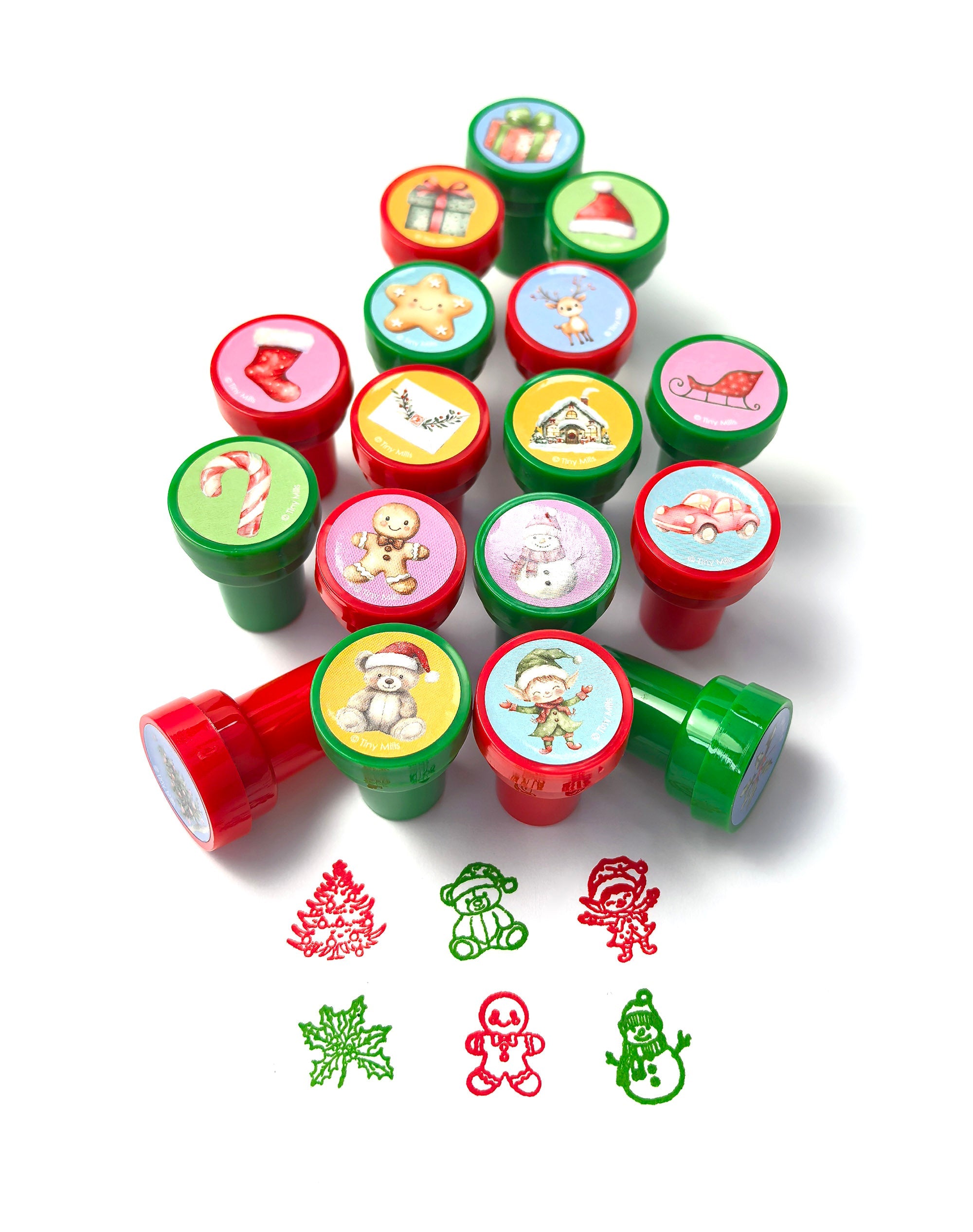 Vintage Rustic Christmas Stampers
