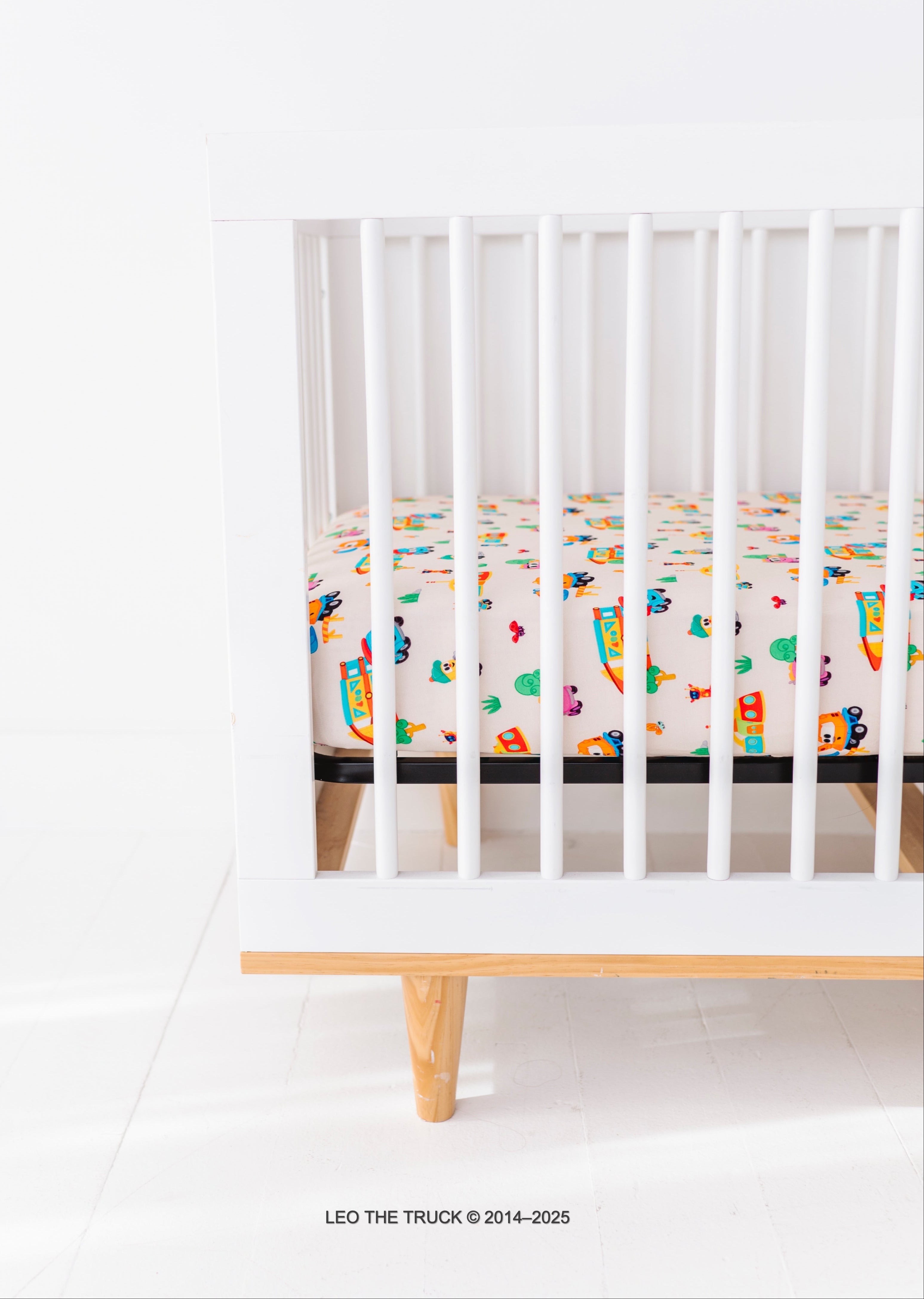 Leo The Truck™ Crib Sheet