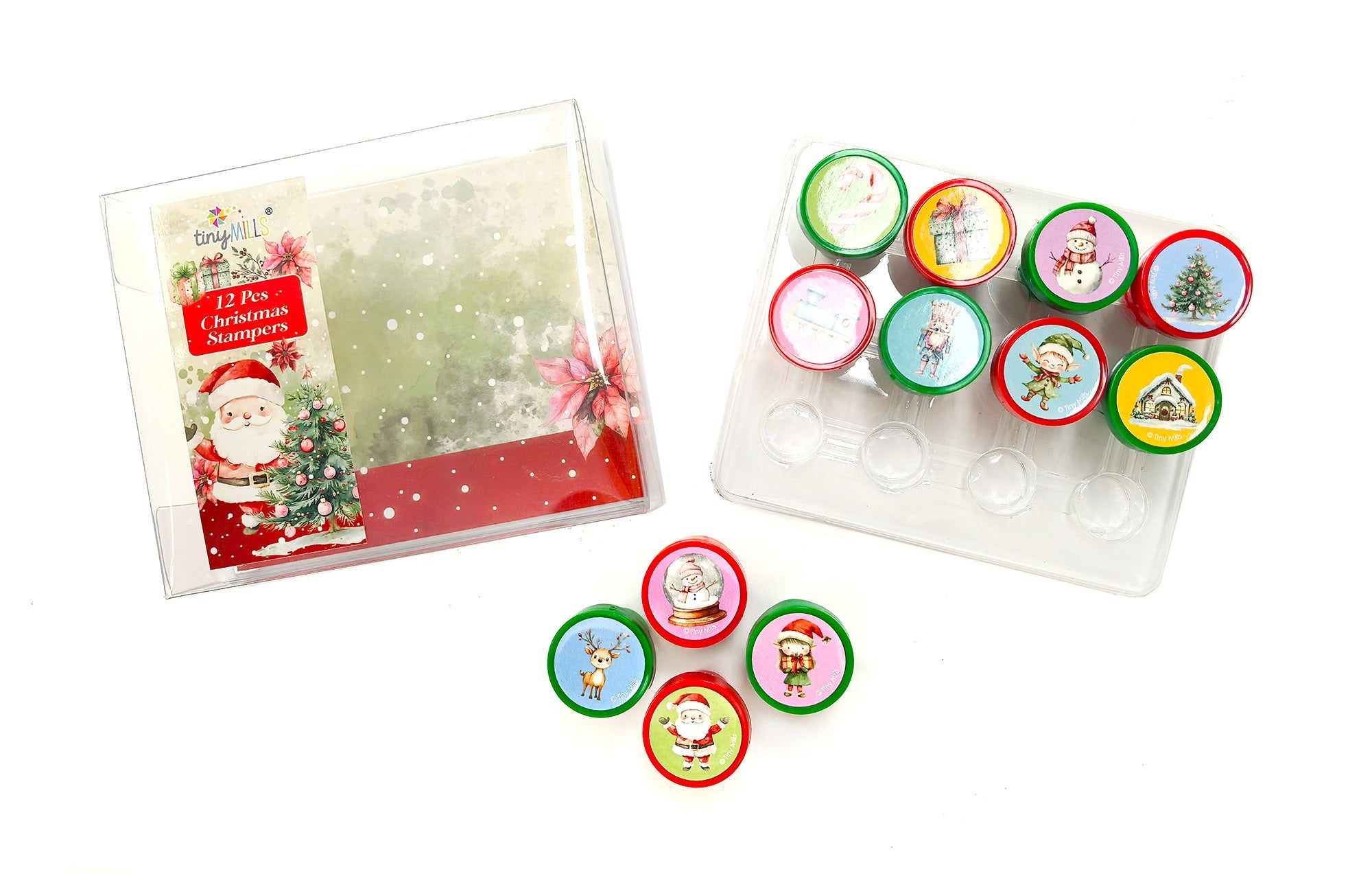 Vintage Rustic Christmas Stamp Kit