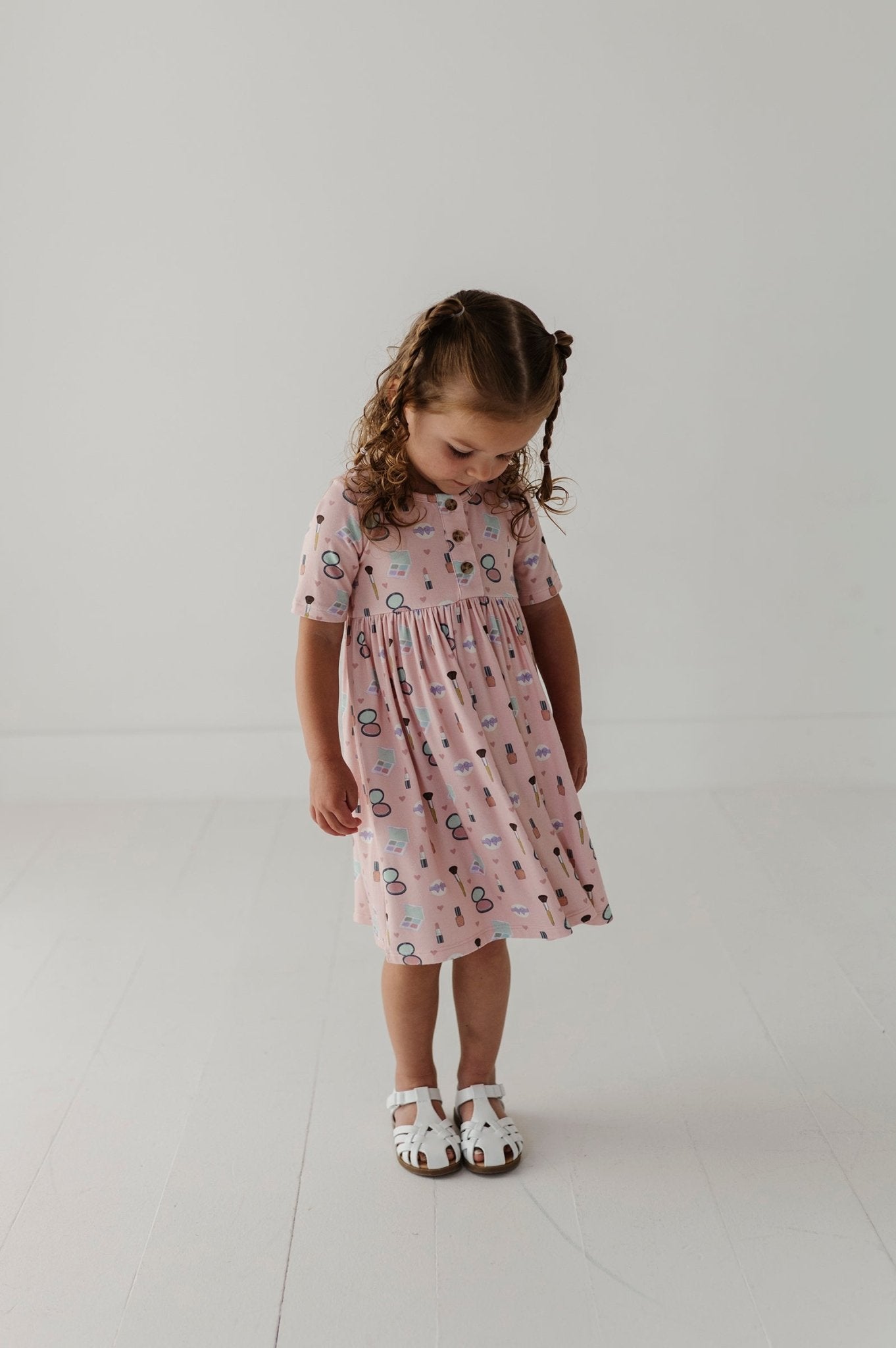 Short Sleeve Henley Dress