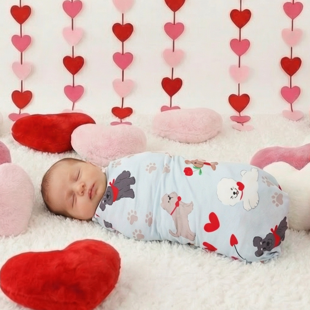 Puppy Love Swaddle