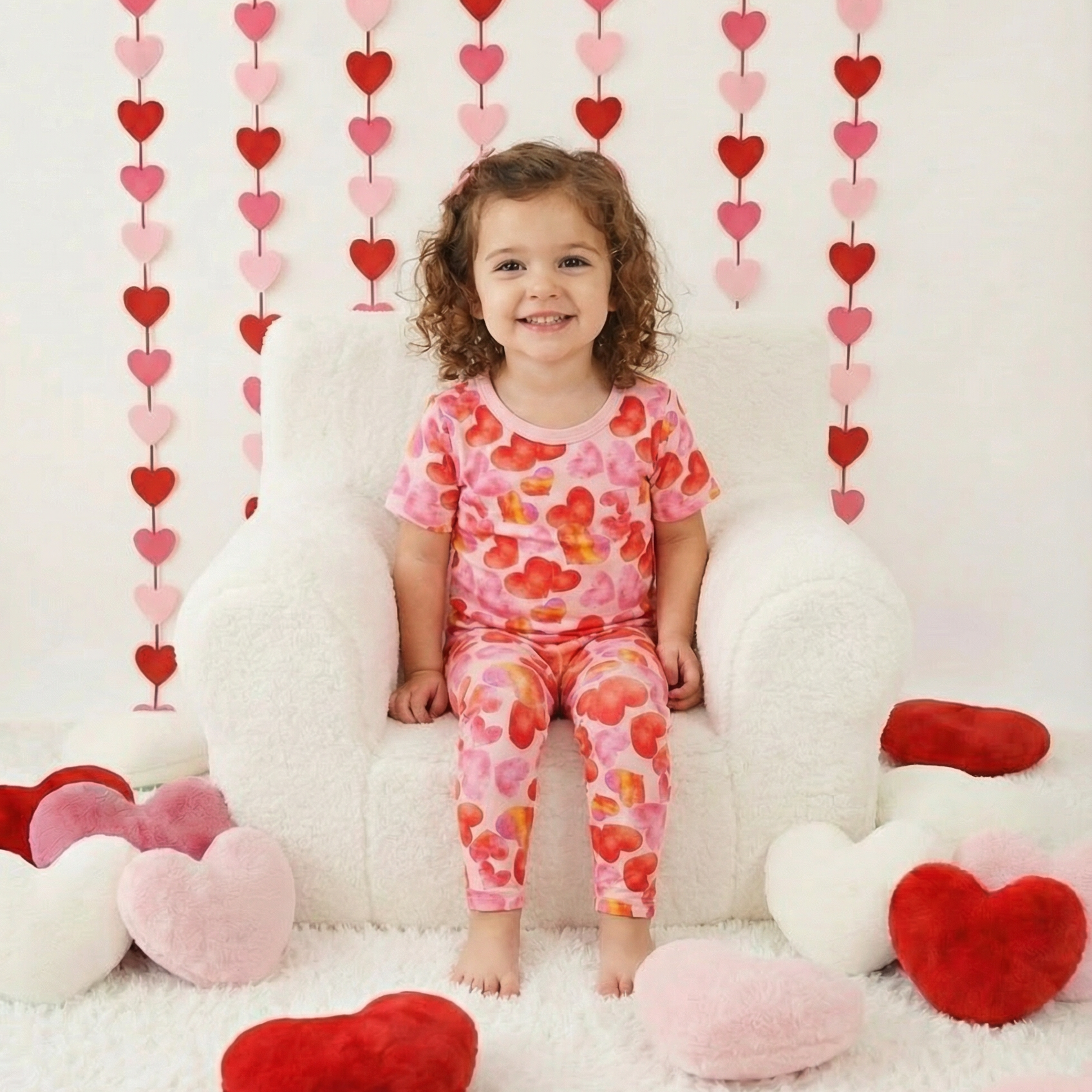 Love Hearts S/s Pajama