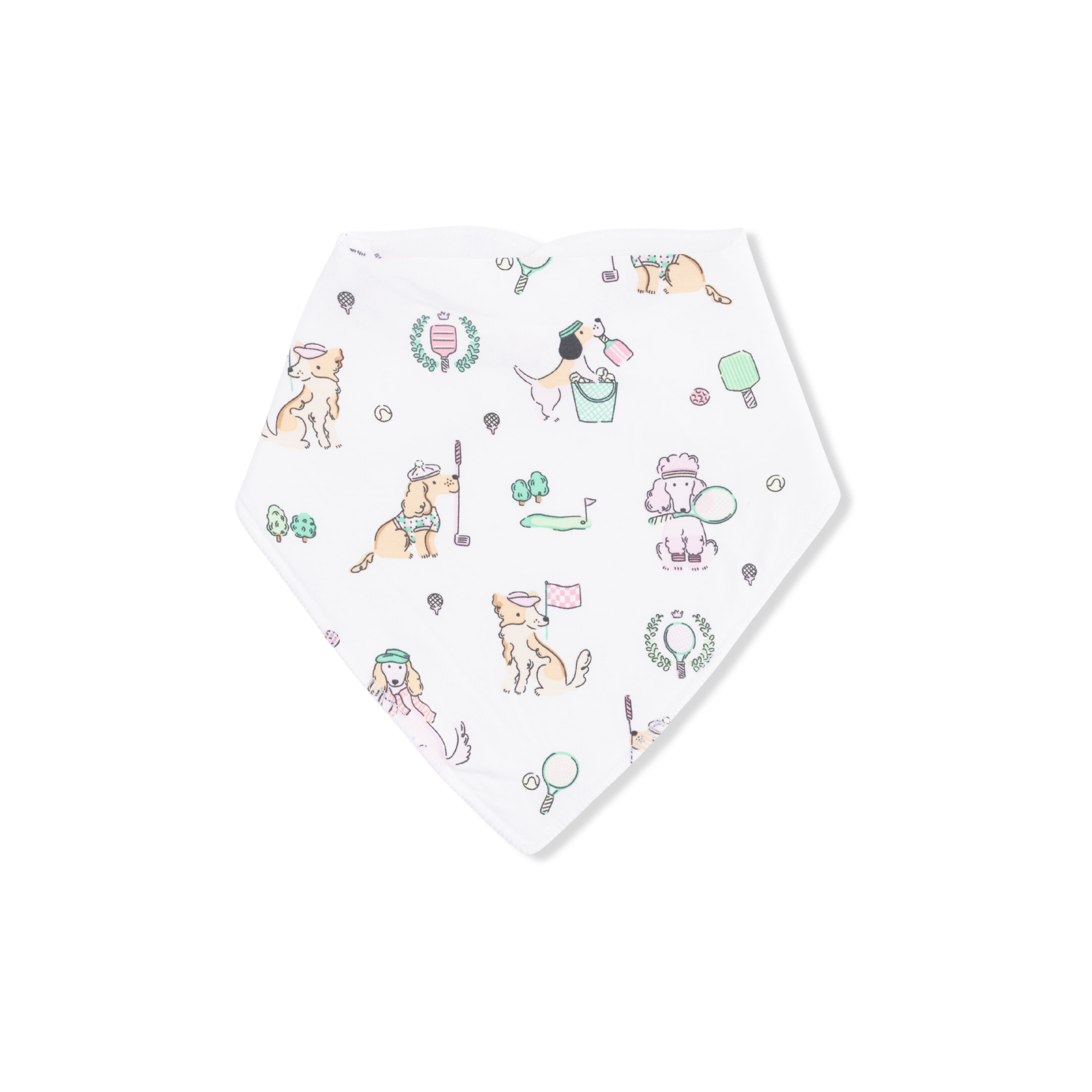 Country Club Dogs Pink - Bandana Bib