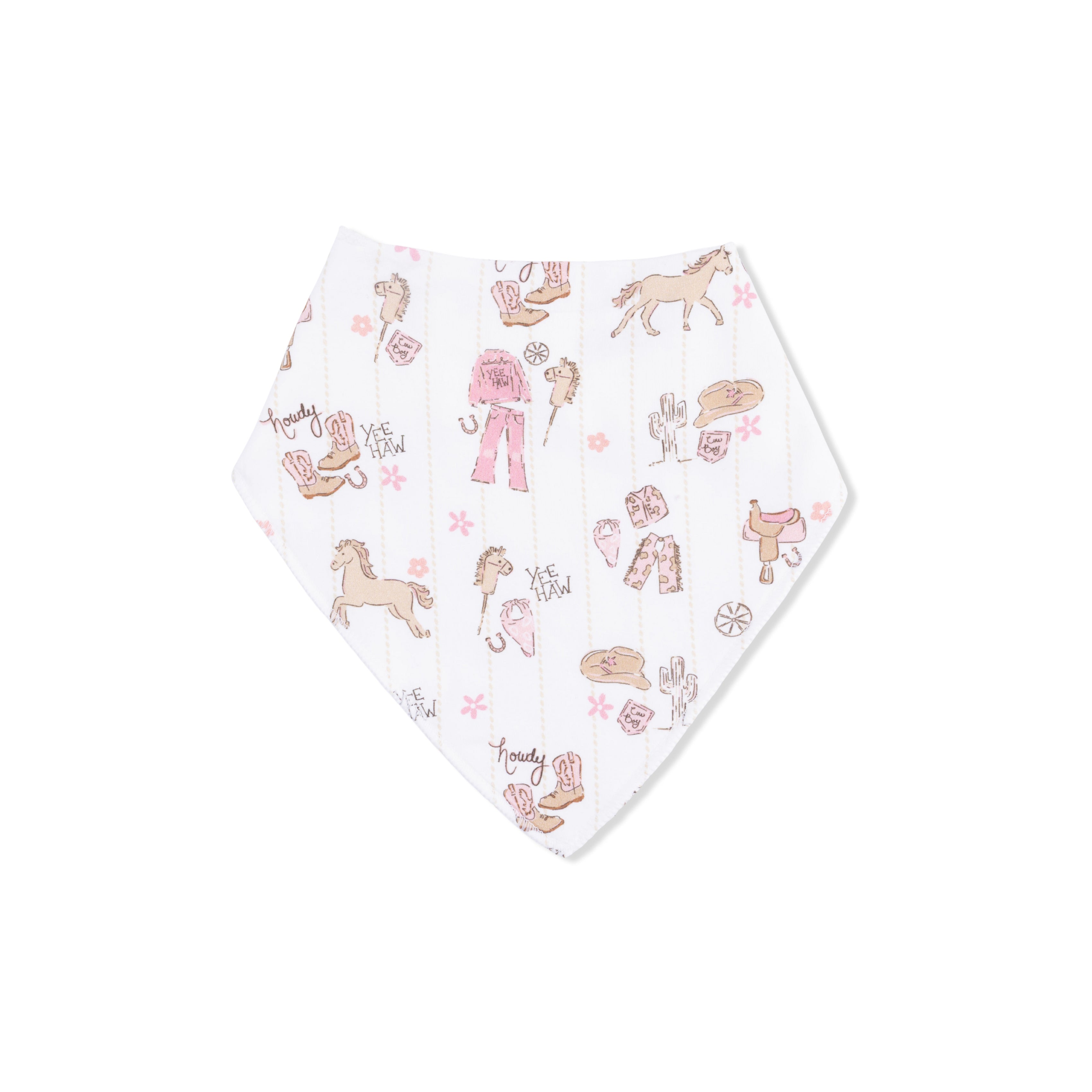Cowgirl Nursery - Bandana Bib