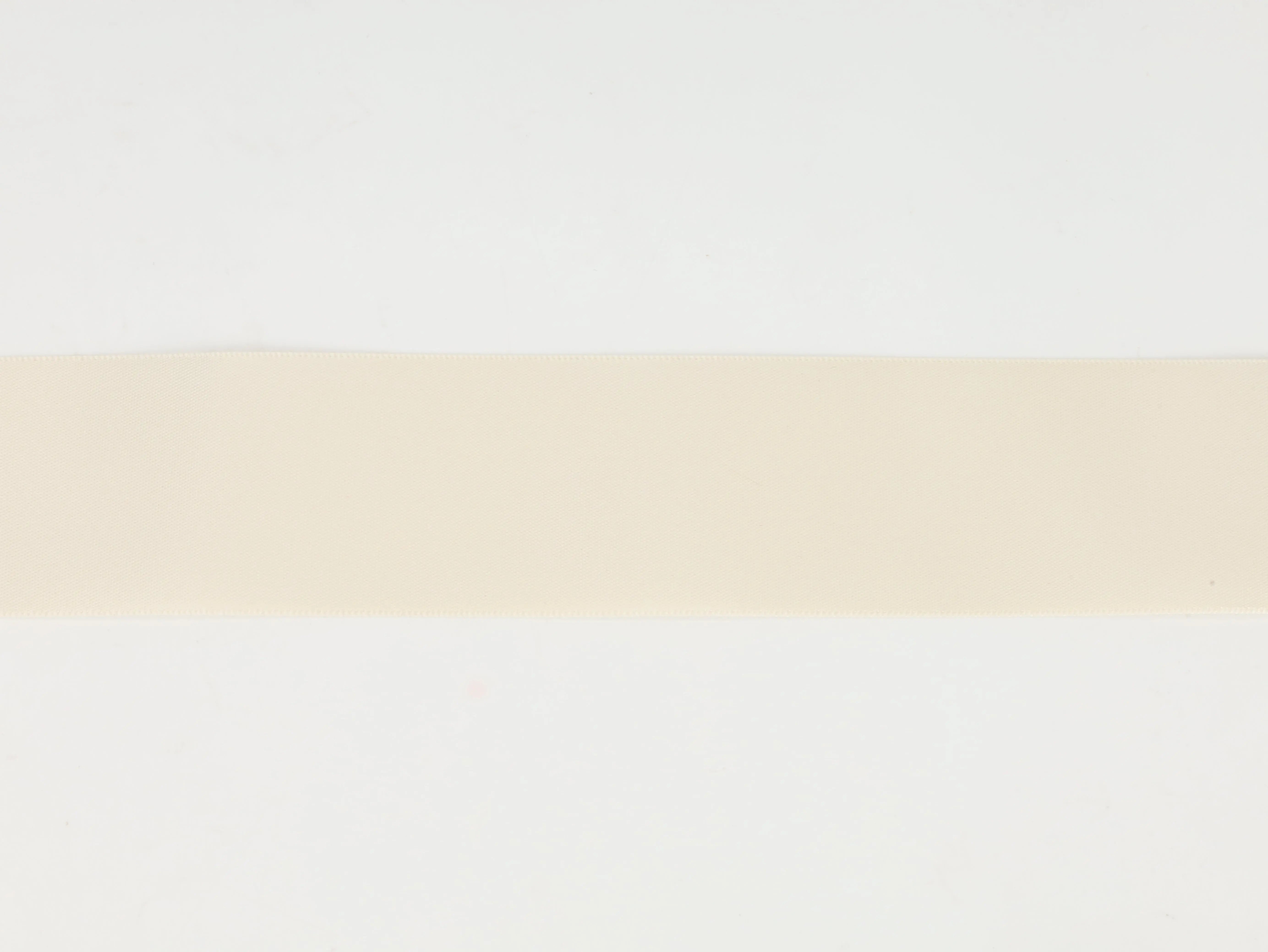 1 1/2" Double Face Satin Ribbon | Ivory (810) | 50 Yard Roll