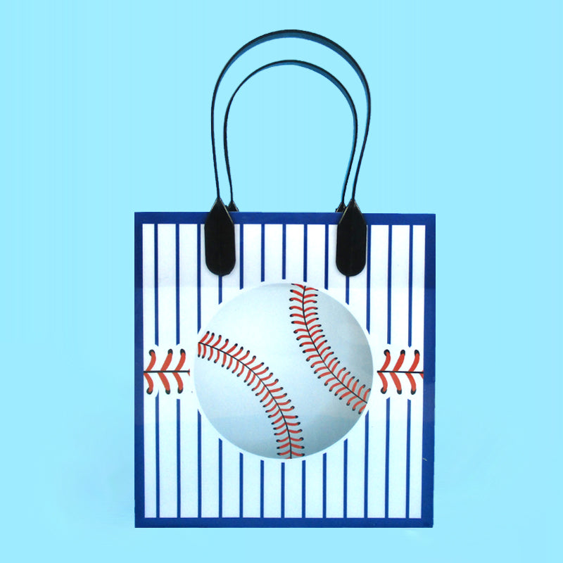 Baseball Party Favor Bags Treat - Set Of 6 Or 12