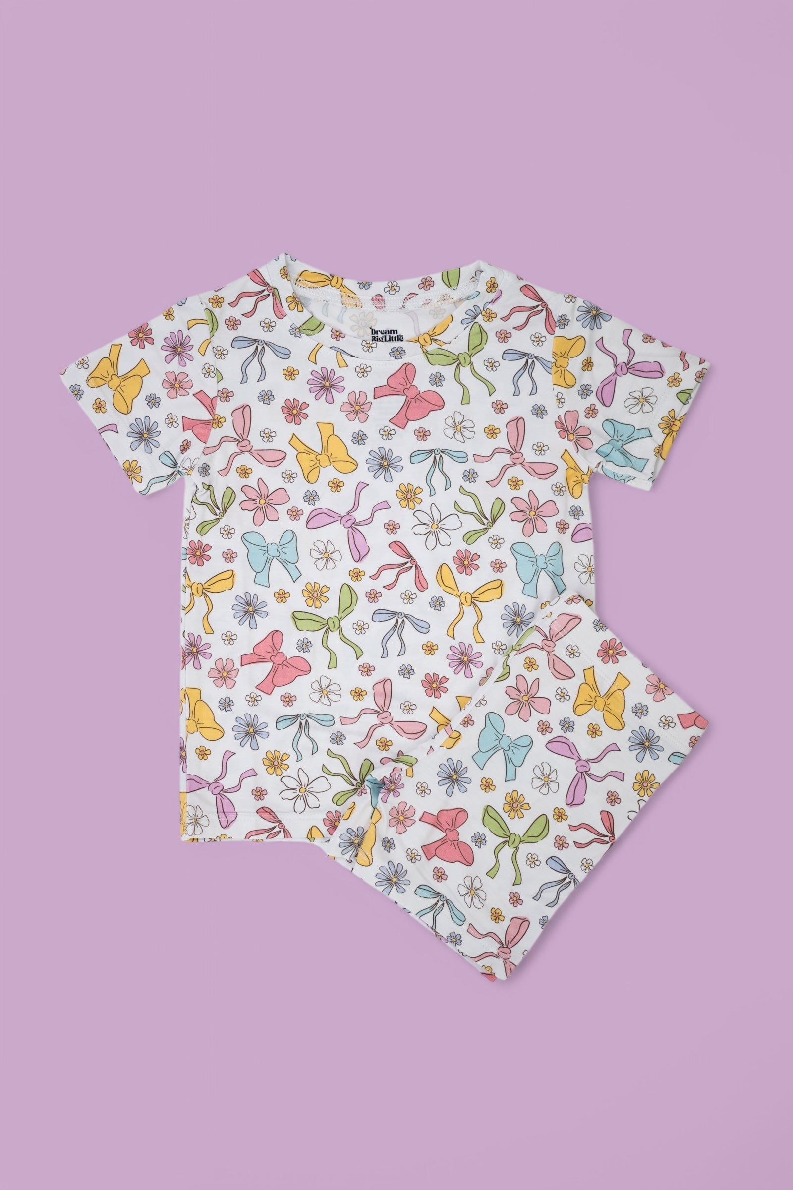 Bow Garden Dream Short Set