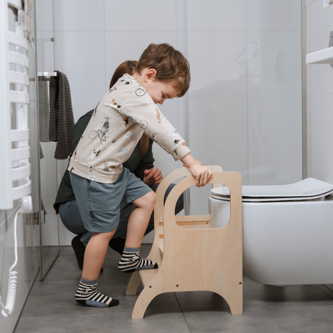 MIIMO® • Adjustable height step stool • Montessori inspired