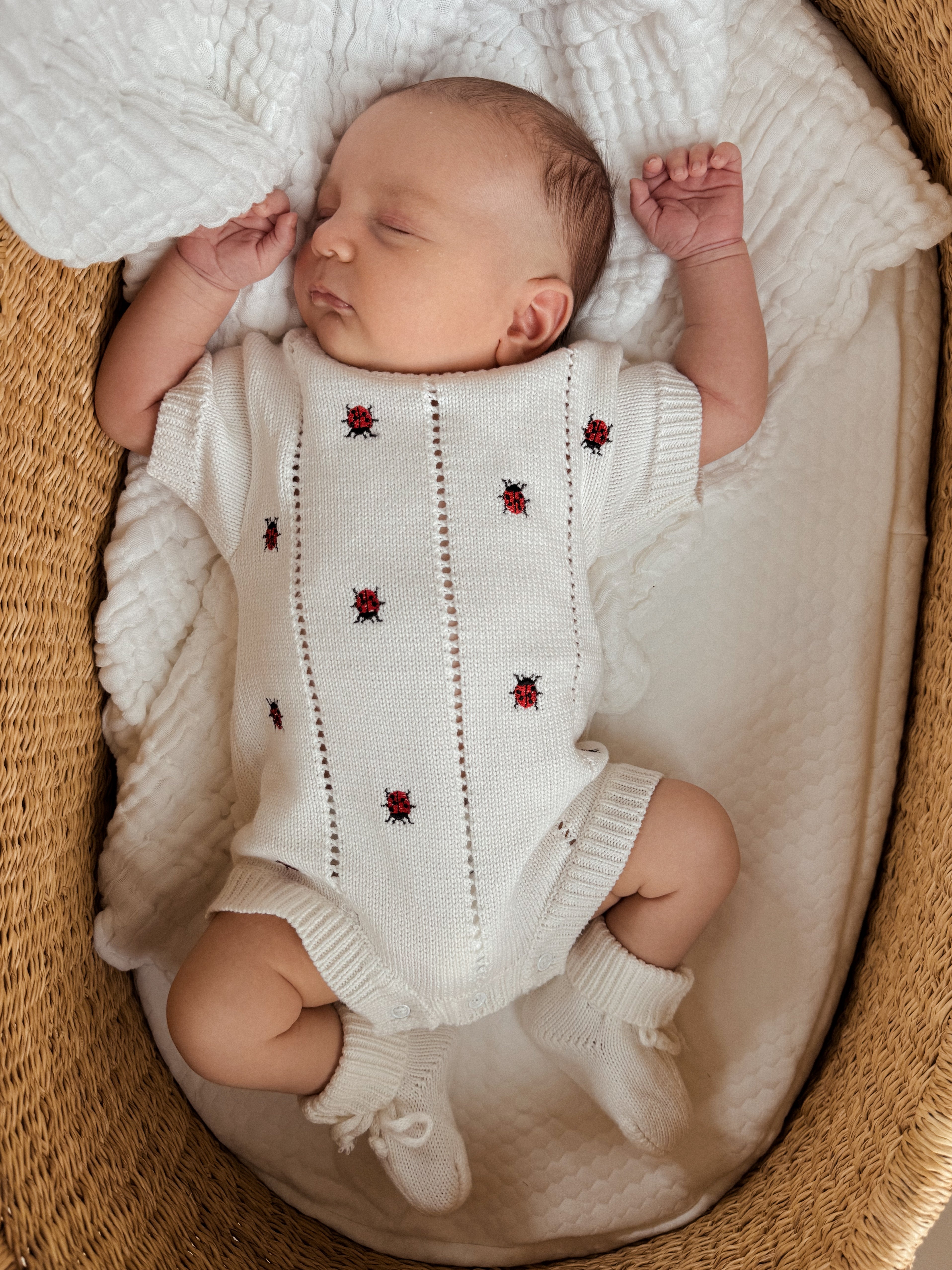 Ladybug Organic Romper