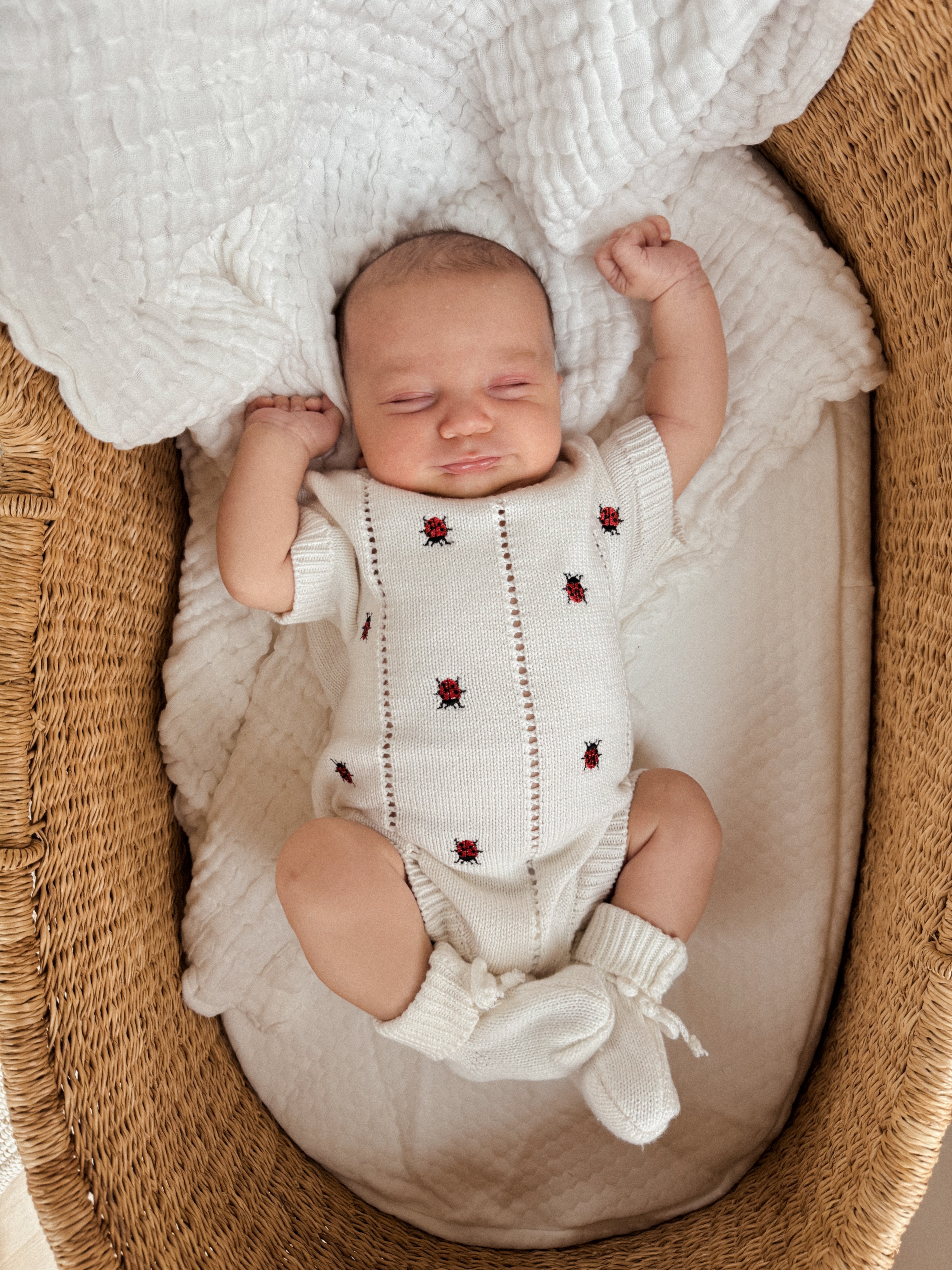 Ladybug Organic Romper