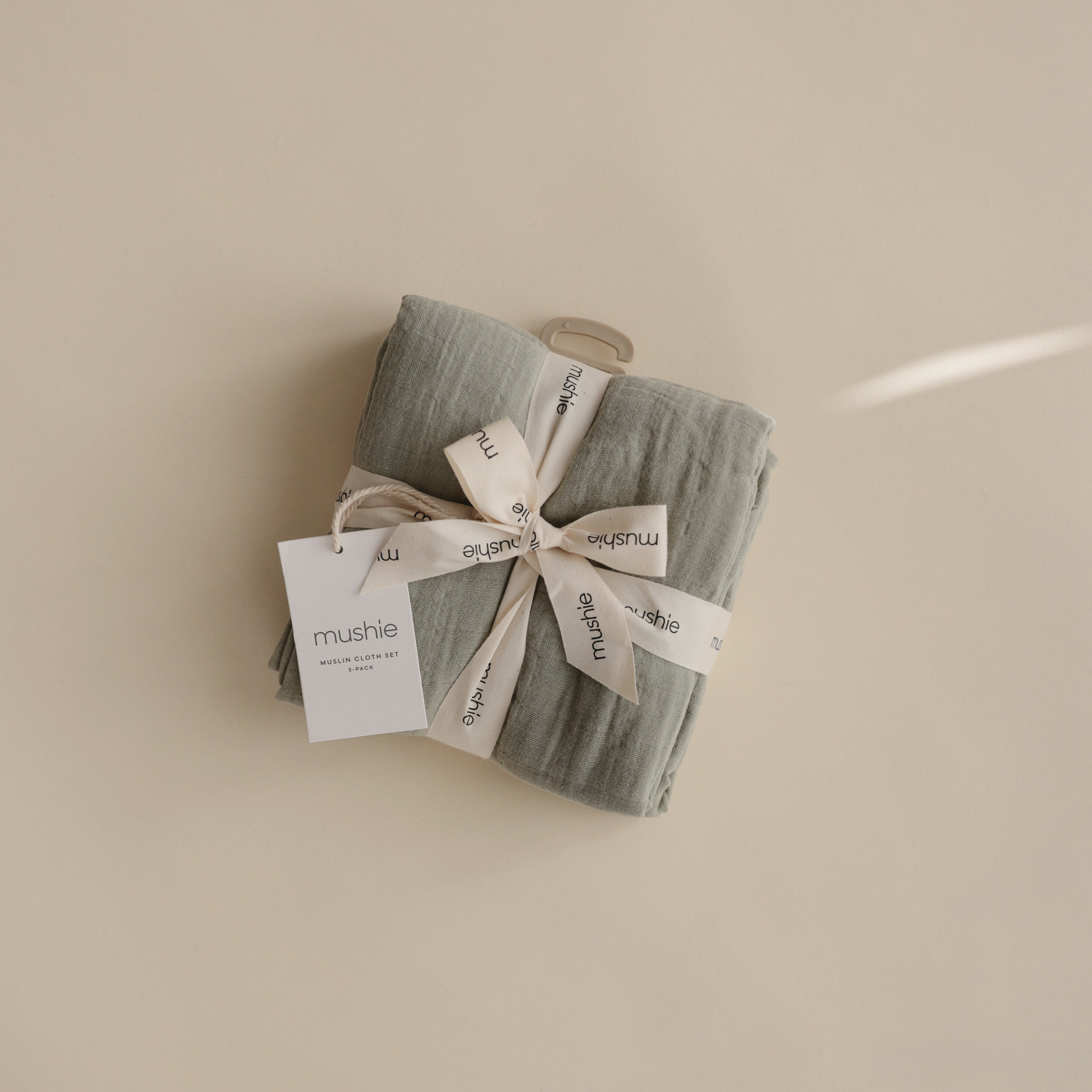 Organic Cotton Muslin Cloths 3-pack