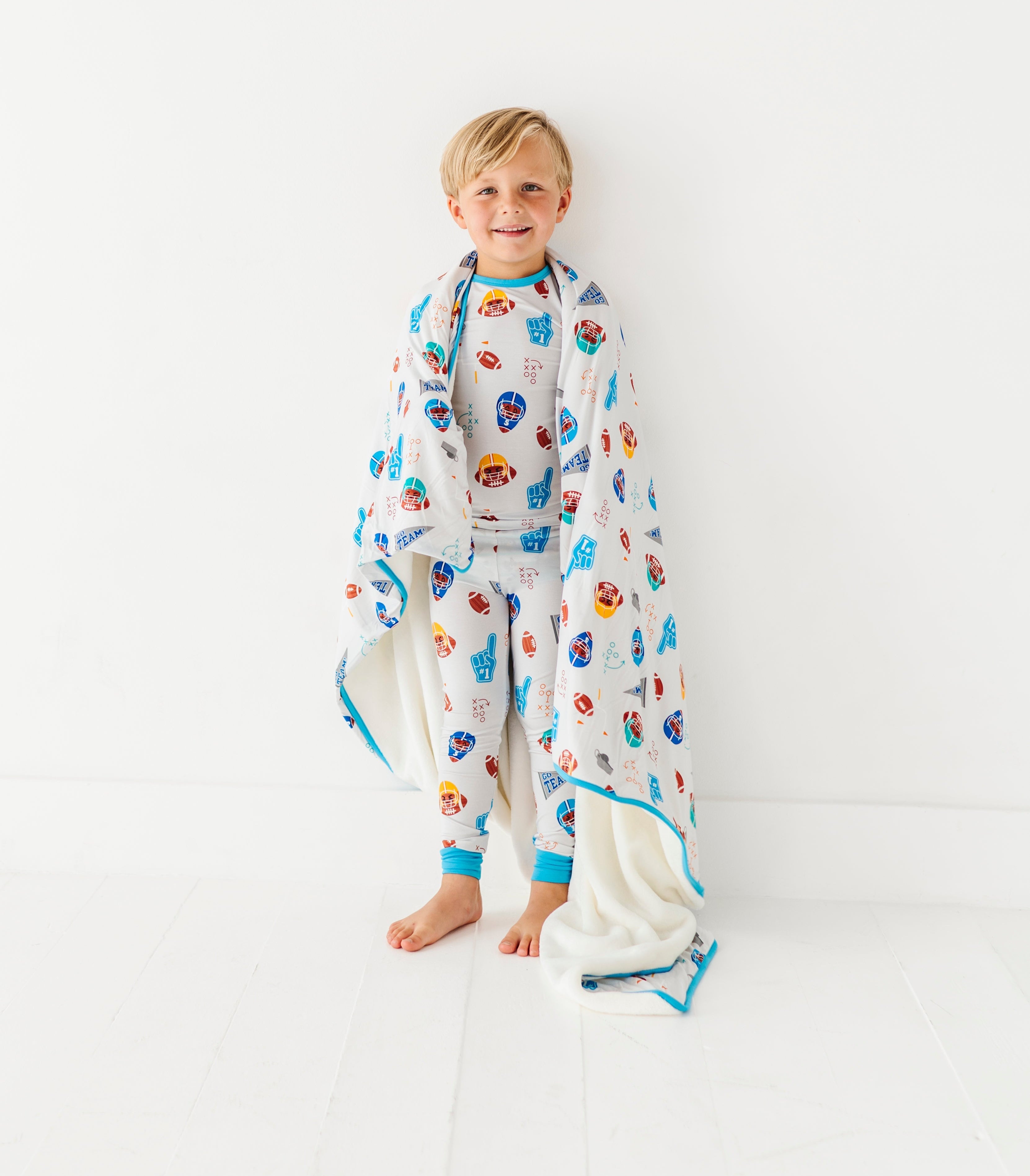 Gridiron Greats Plush Toddler Blanket